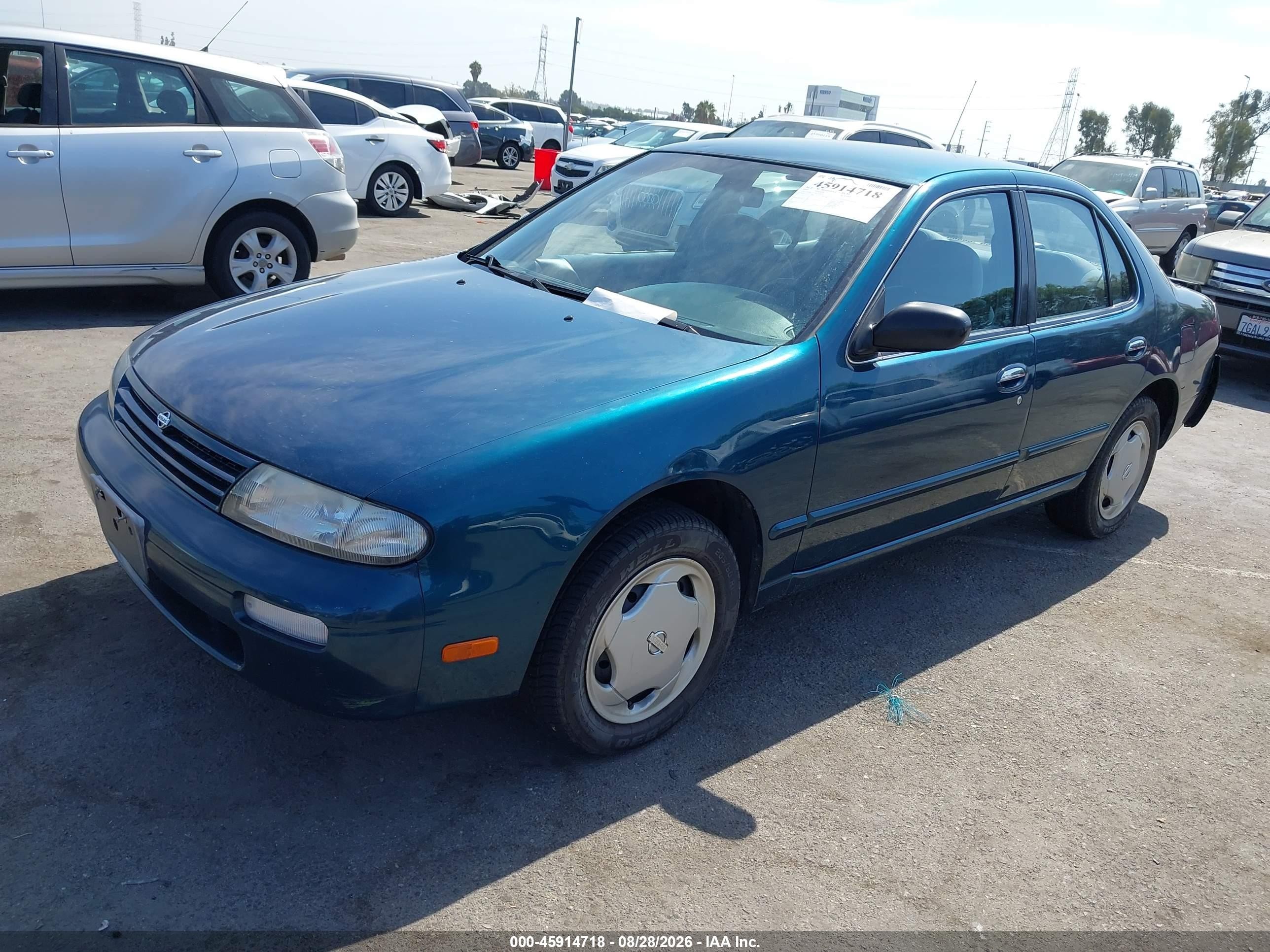 1995 Nissan Altima Xe/gxe/se/gle Синий vin: 1N4BU31D7SC240427