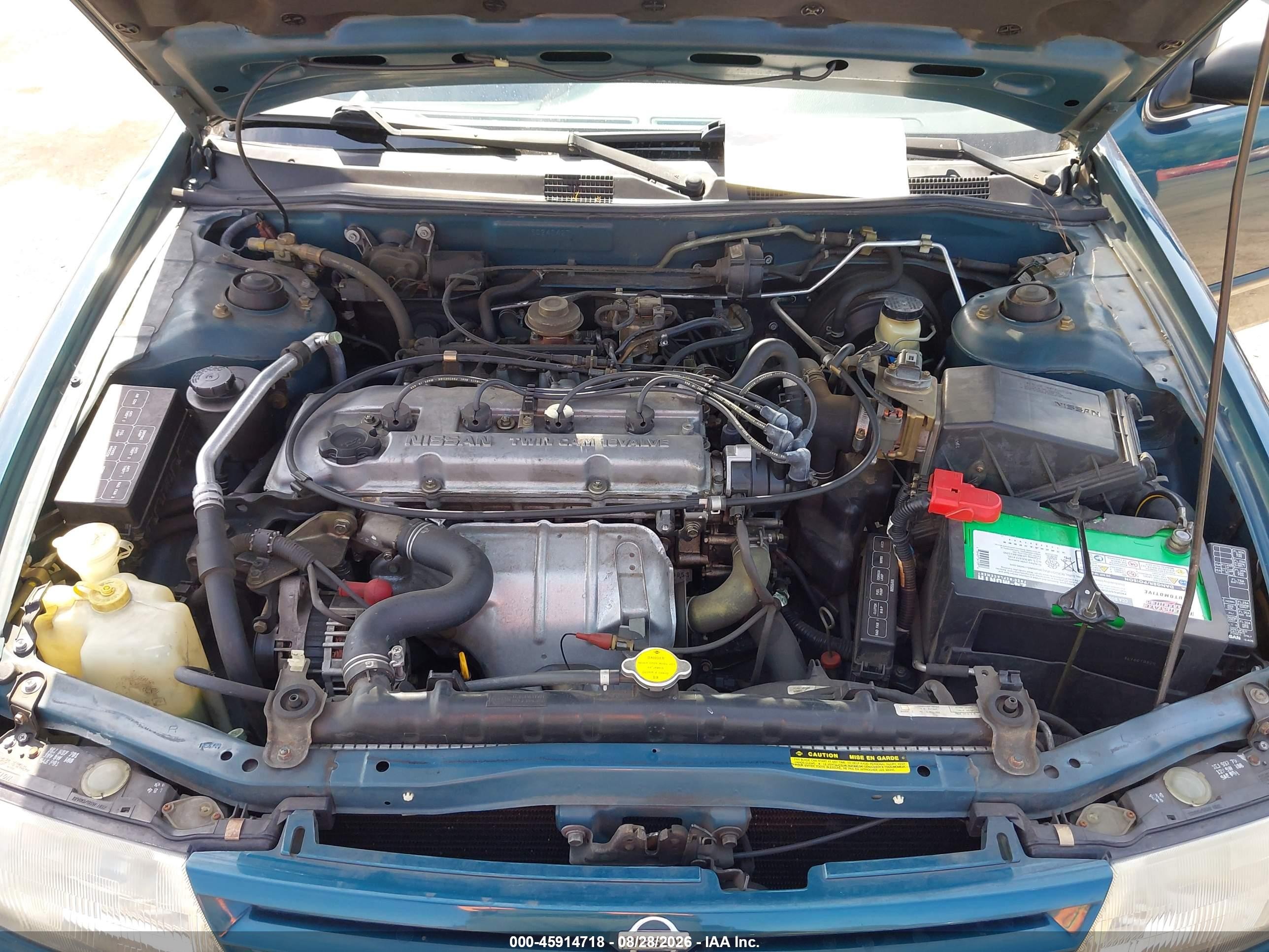 1995 Nissan Altima Xe/gxe/se/gle Синий vin: 1N4BU31D7SC240427