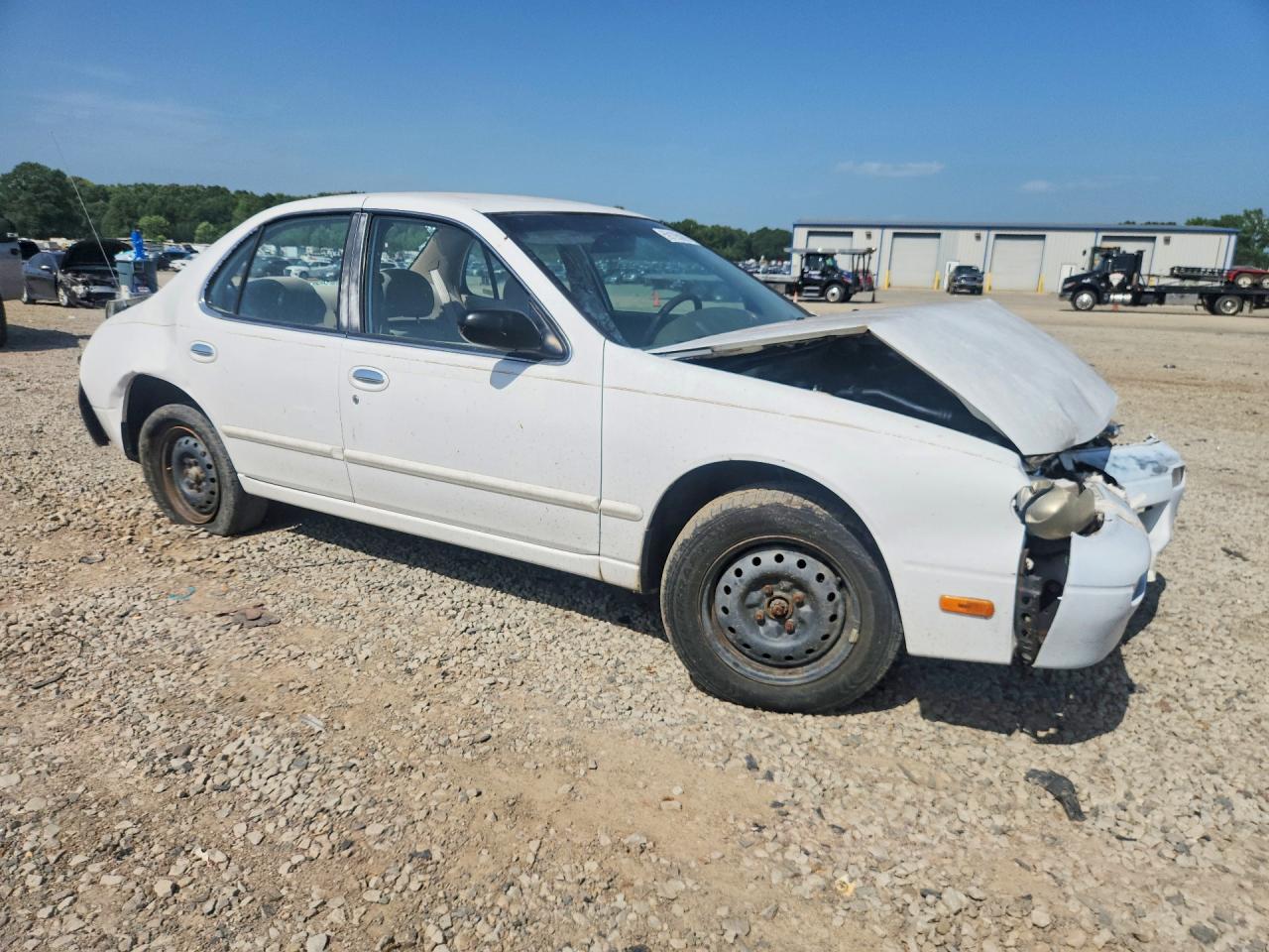 1997 Nissan Altima White vin: 1N4BU31D8VC164463