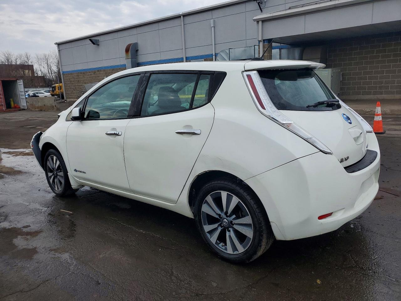 2017 Nissan Leaf Sl Белый vin: 1N4BZ0CP0HC311998