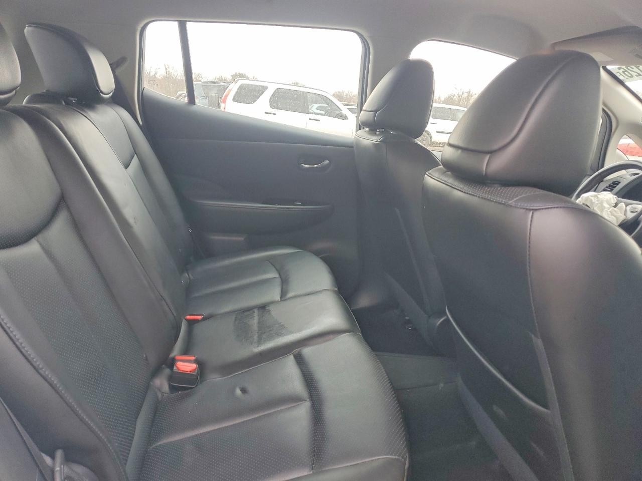 2017 Nissan Leaf Sl Белый vin: 1N4BZ0CP0HC311998
