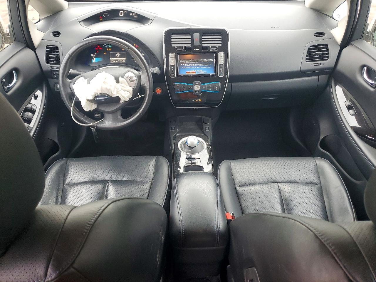 2017 Nissan Leaf Sl Белый vin: 1N4BZ0CP0HC311998