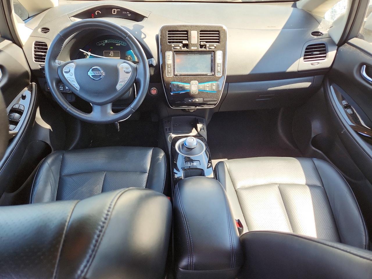2017 Nissan Leaf Sl Silver vin: 1N4BZ0CP1HC306017