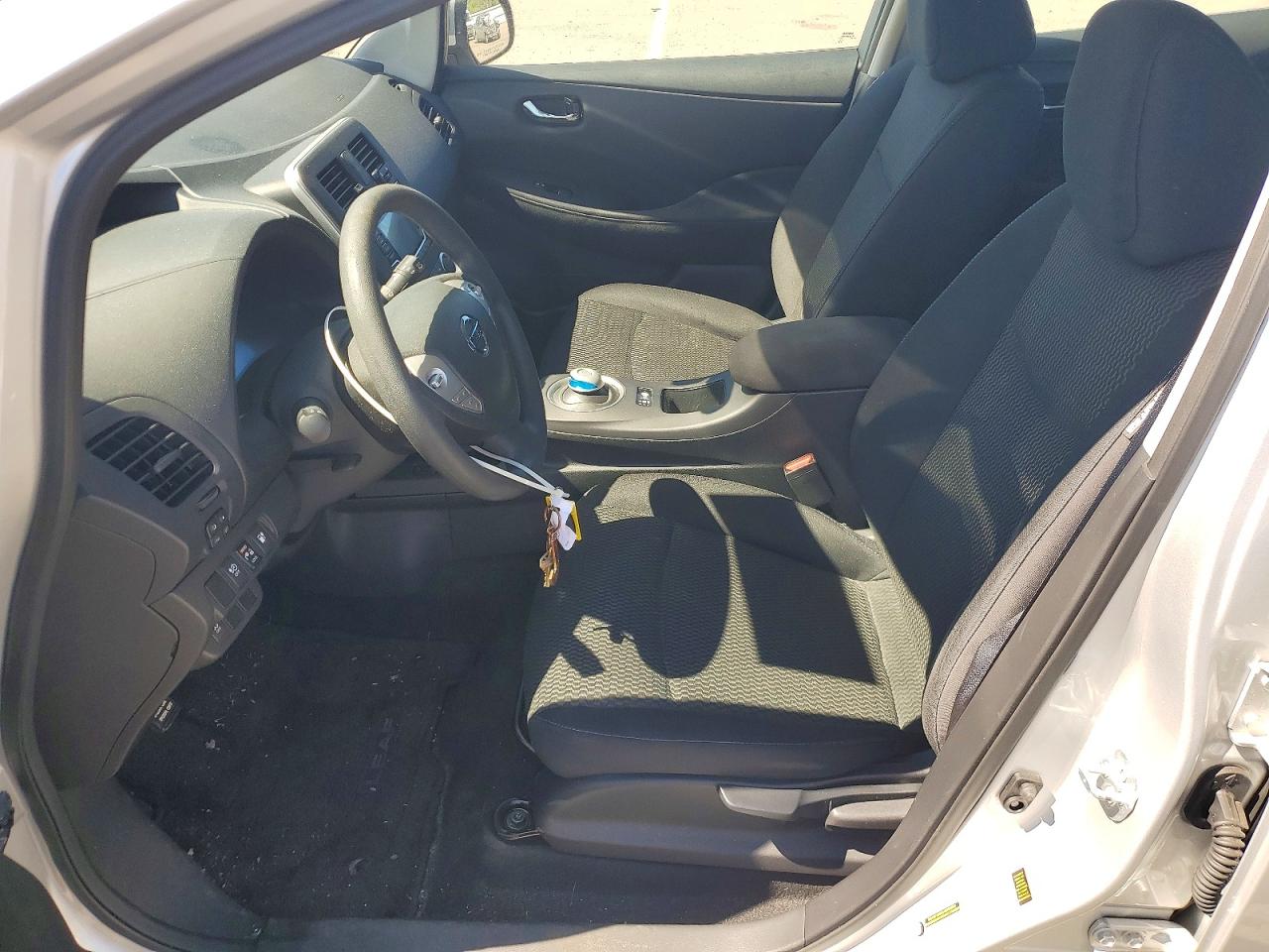 2017 Nissan Leaf S Silver vin: 1N4BZ0CP1HC307314