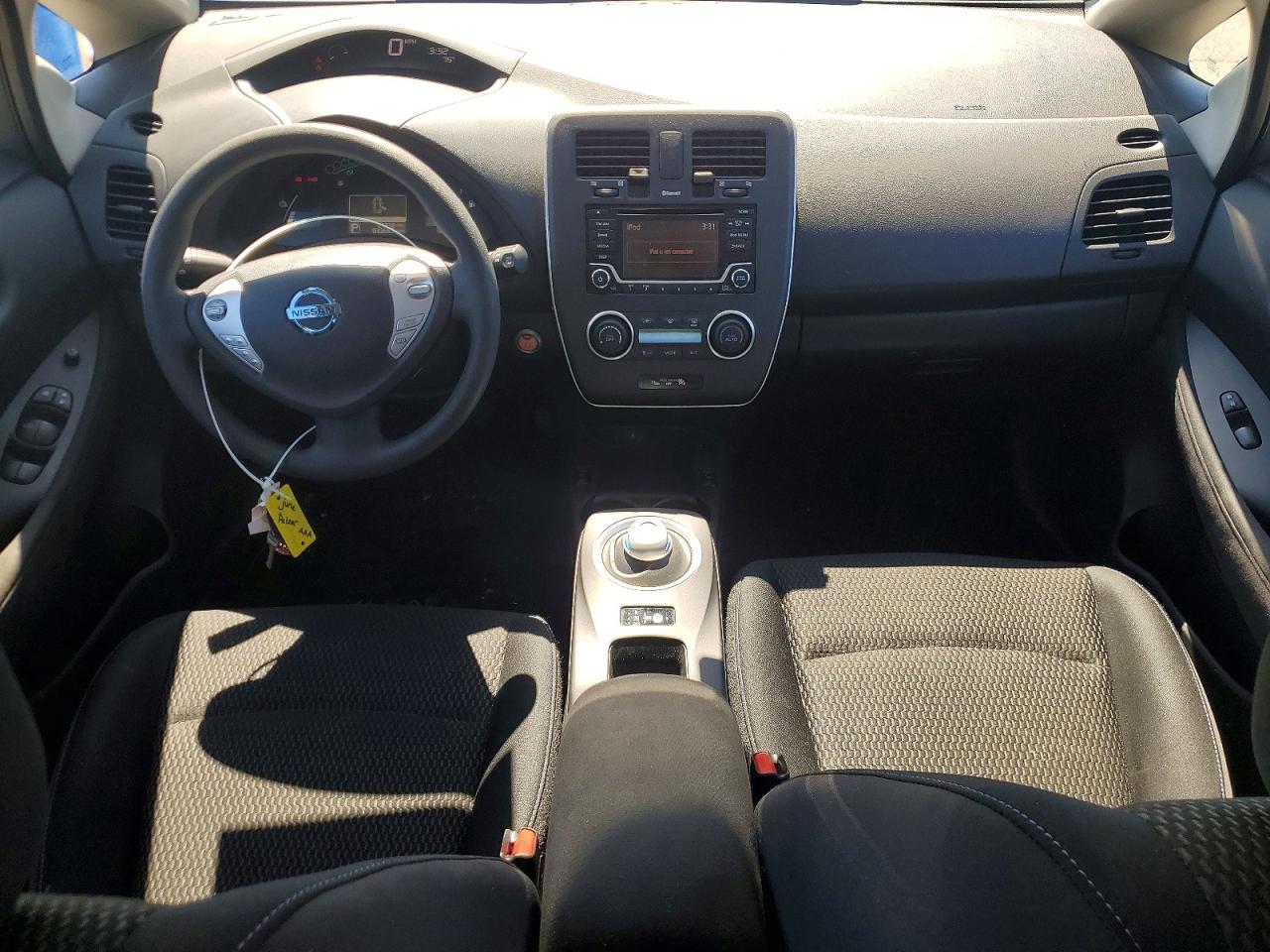 2017 Nissan Leaf S Silver vin: 1N4BZ0CP1HC307314