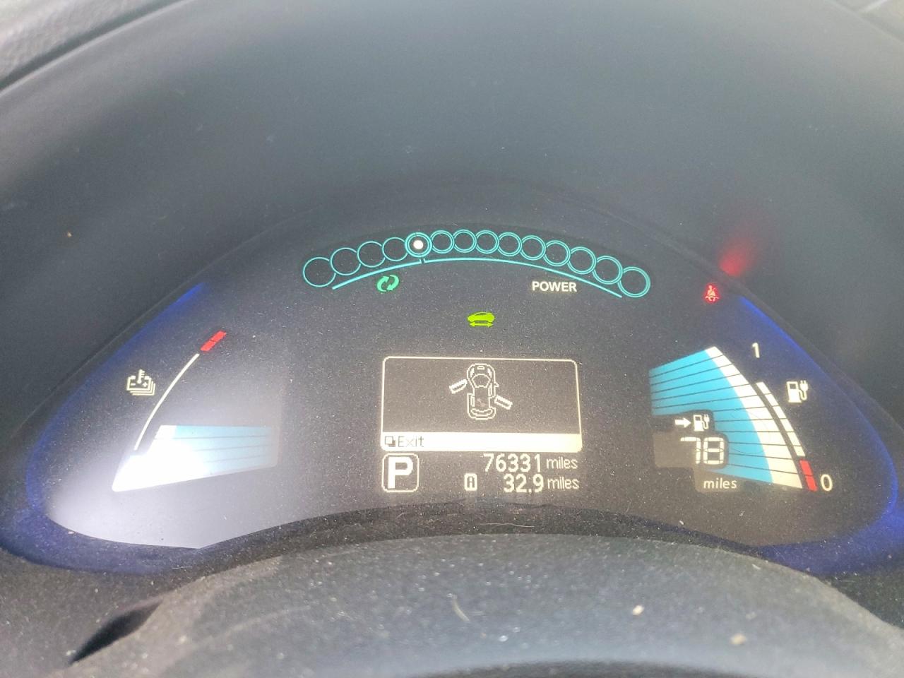 2017 Nissan Leaf Sl Blue vin: 1N4BZ0CP1HC310603