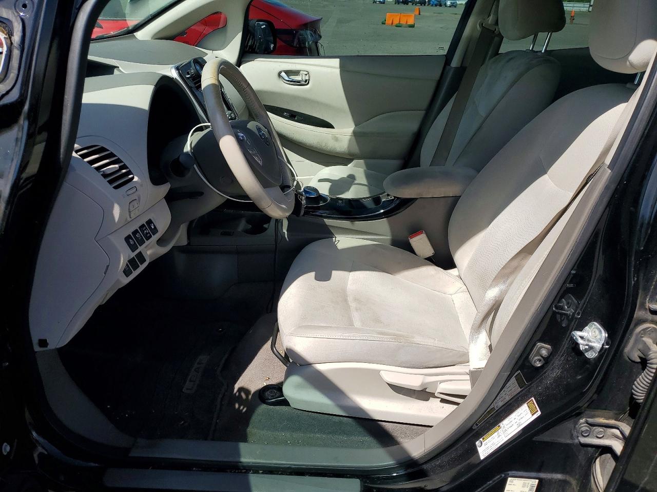 2016 Nissan Leaf Sv Black vin: 1N4BZ0CP2GC300273