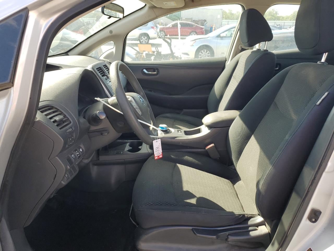 2017 Nissan Leaf S Silver vin: 1N4BZ0CP2HC310447