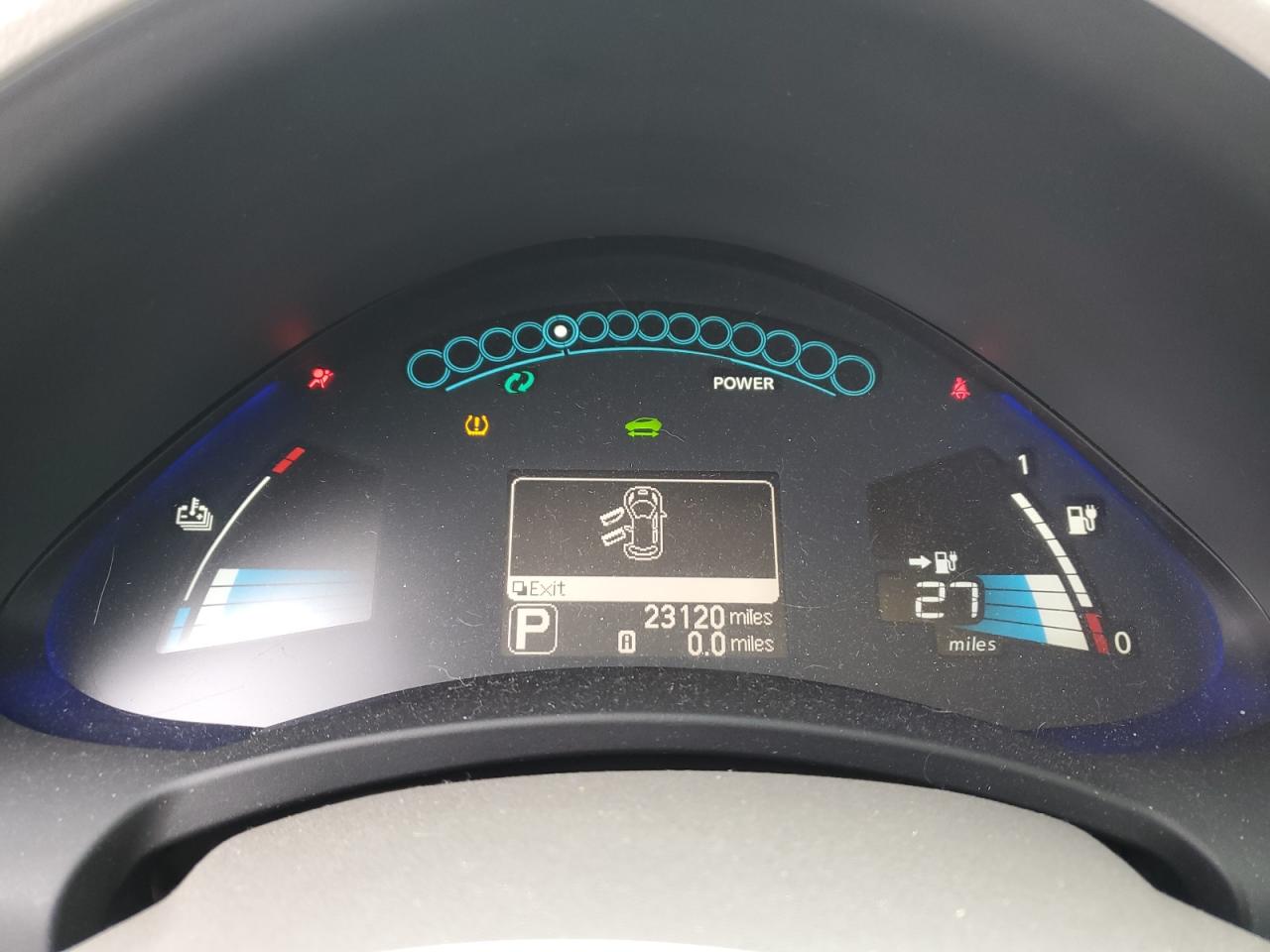 2017 Nissan Leaf S Gray vin: 1N4BZ0CP6HC300312