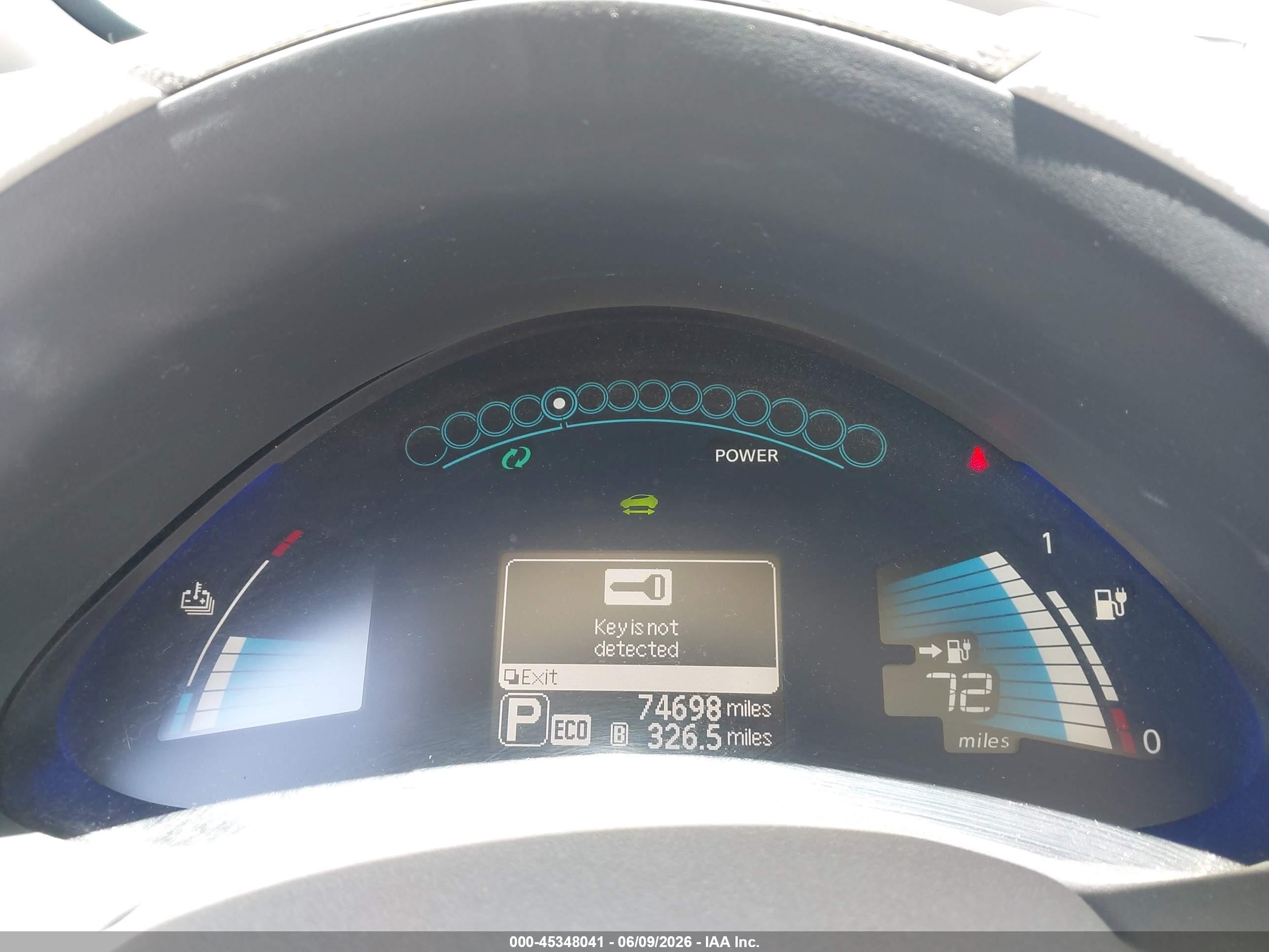 2017 Nissan Leaf Sv Blue vin: 1N4BZ0CP8HC302272