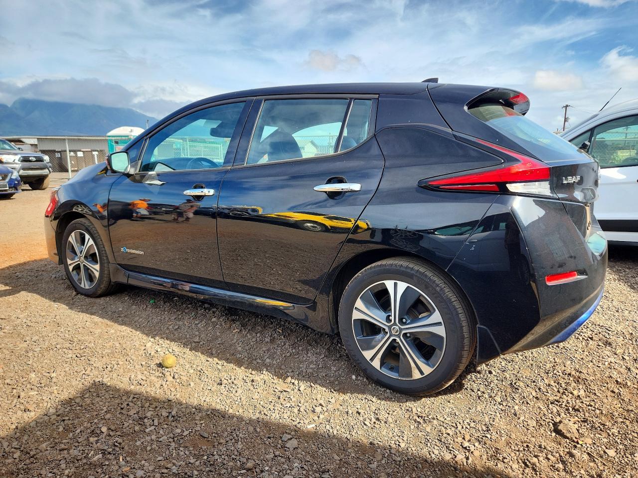 2019 Nissan Leaf Sl Plus Black vin: 1N4BZ1CP2KC320750