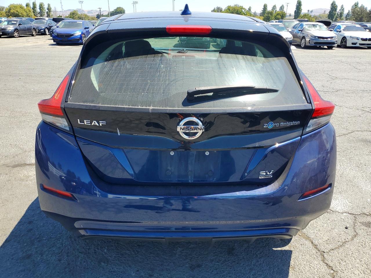 2019 Nissan Leaf Sv Plus Blue vin: 1N4BZ1CP5KC321455