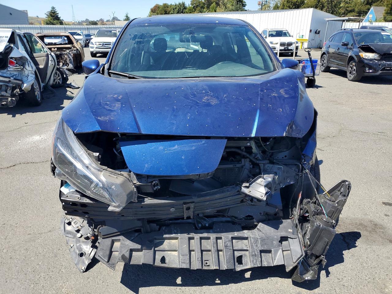 2019 Nissan Leaf Sv Plus Blue vin: 1N4BZ1CP5KC321455