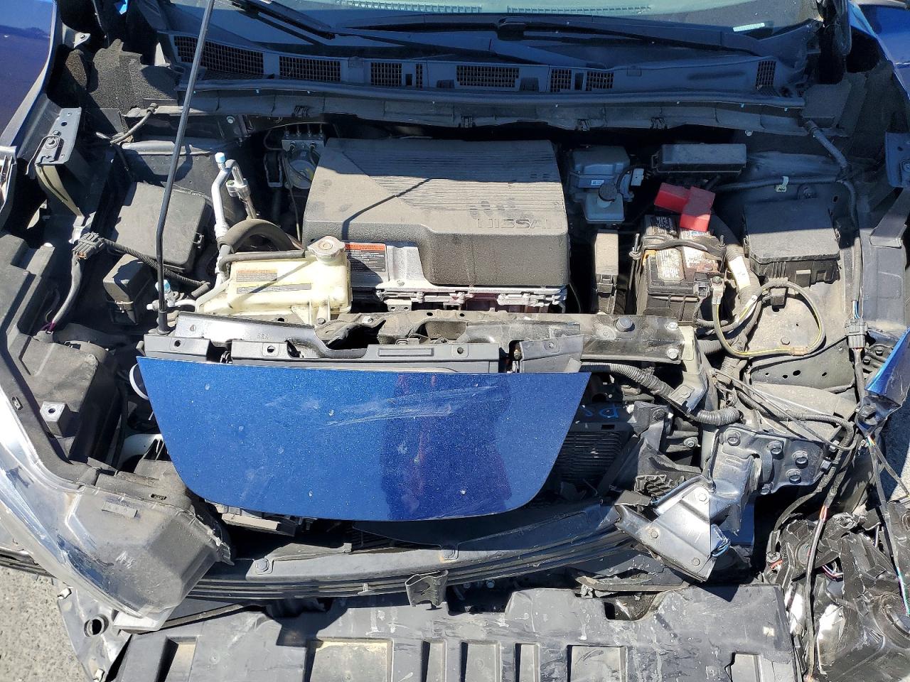 2019 Nissan Leaf Sv Plus Blue vin: 1N4BZ1CP5KC321455