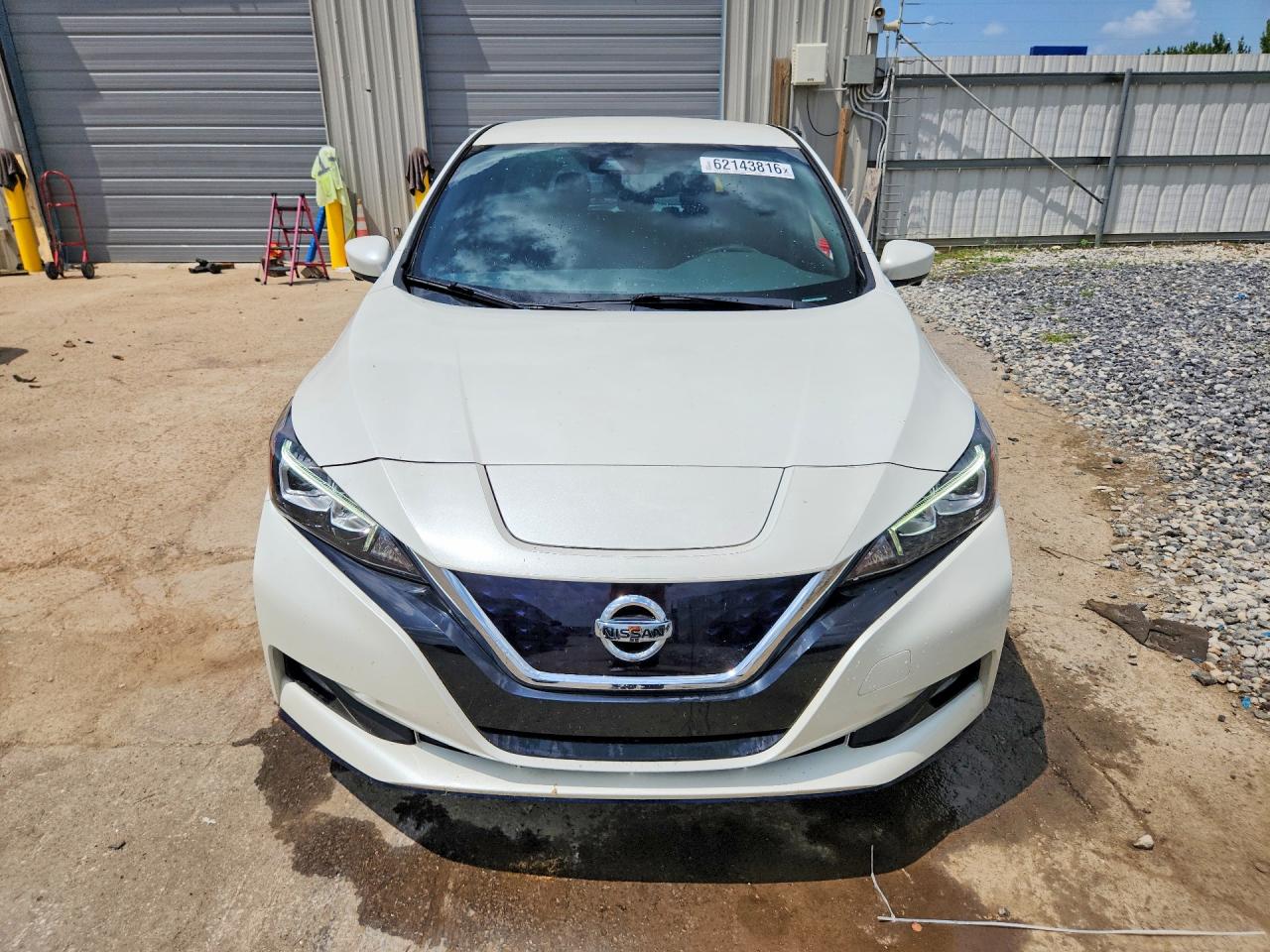 2020 Nissan Leaf Sv Plus White vin: 1N4BZ1CP7LC305193