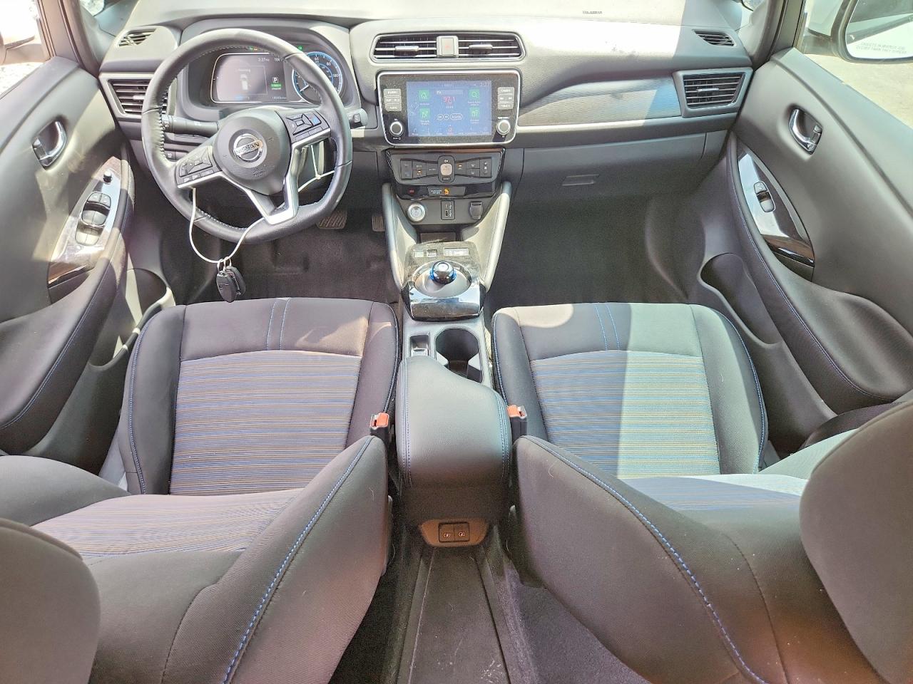 2020 Nissan Leaf Sv Plus White vin: 1N4BZ1CP7LC305193