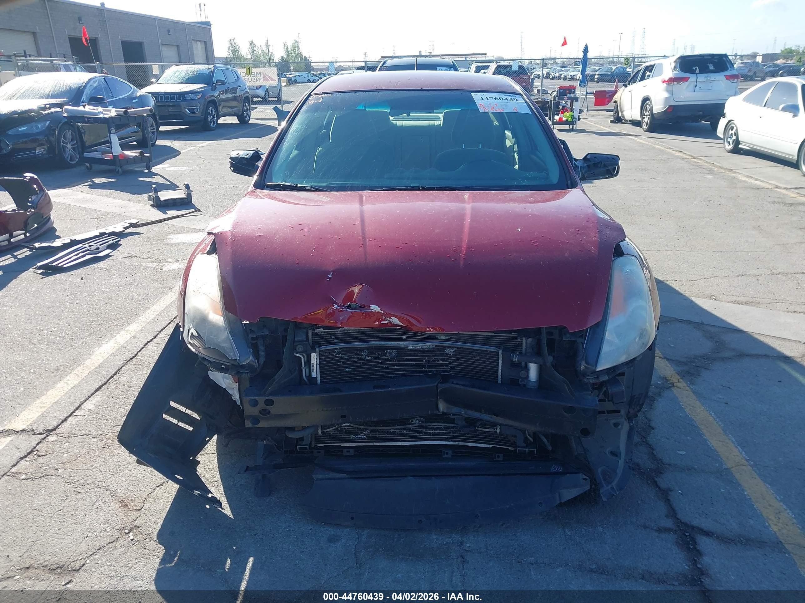 2007 Nissan Altima Hybrid   Red vin: 1N4CL21E07C213829