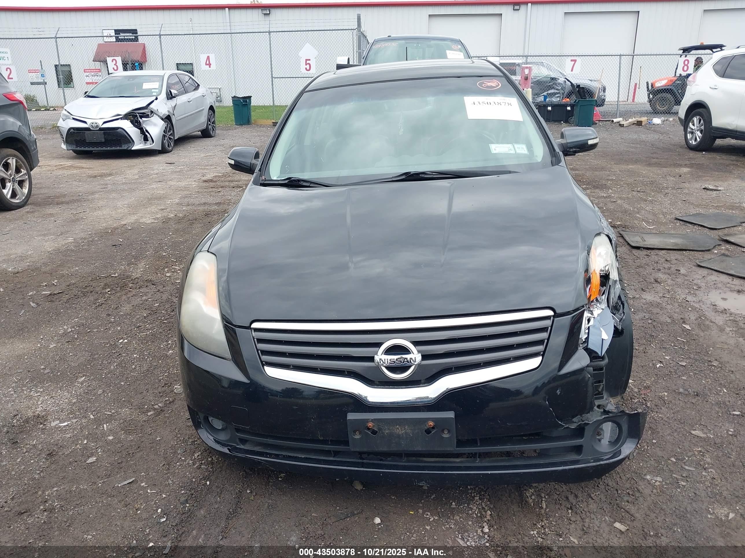 2008 Nissan Altima Hybrid   Black vin: 1N4CL21E08C256455