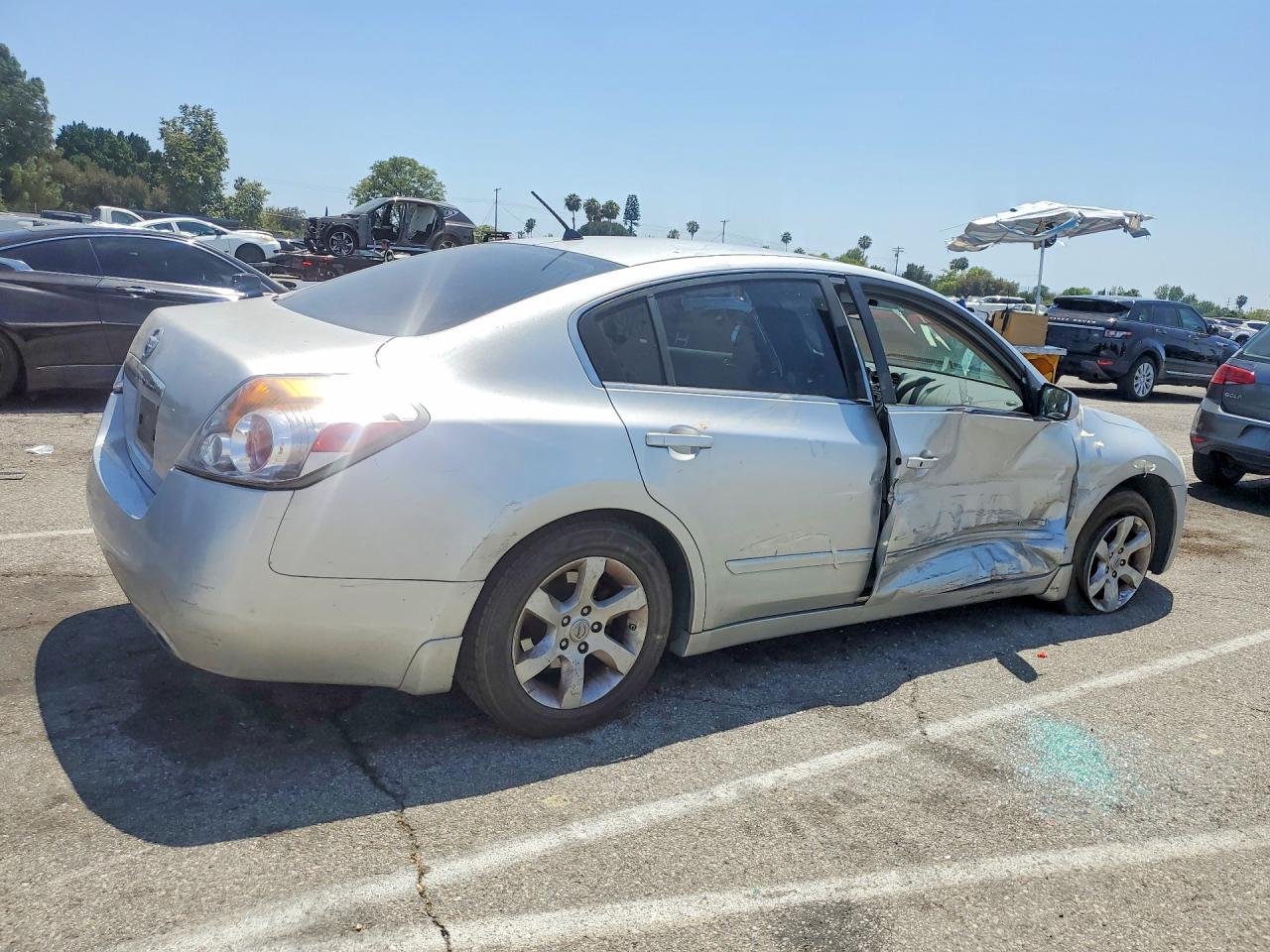2007 Nissan Altima Hybrid Silver vin: 1N4CL21E17C183613