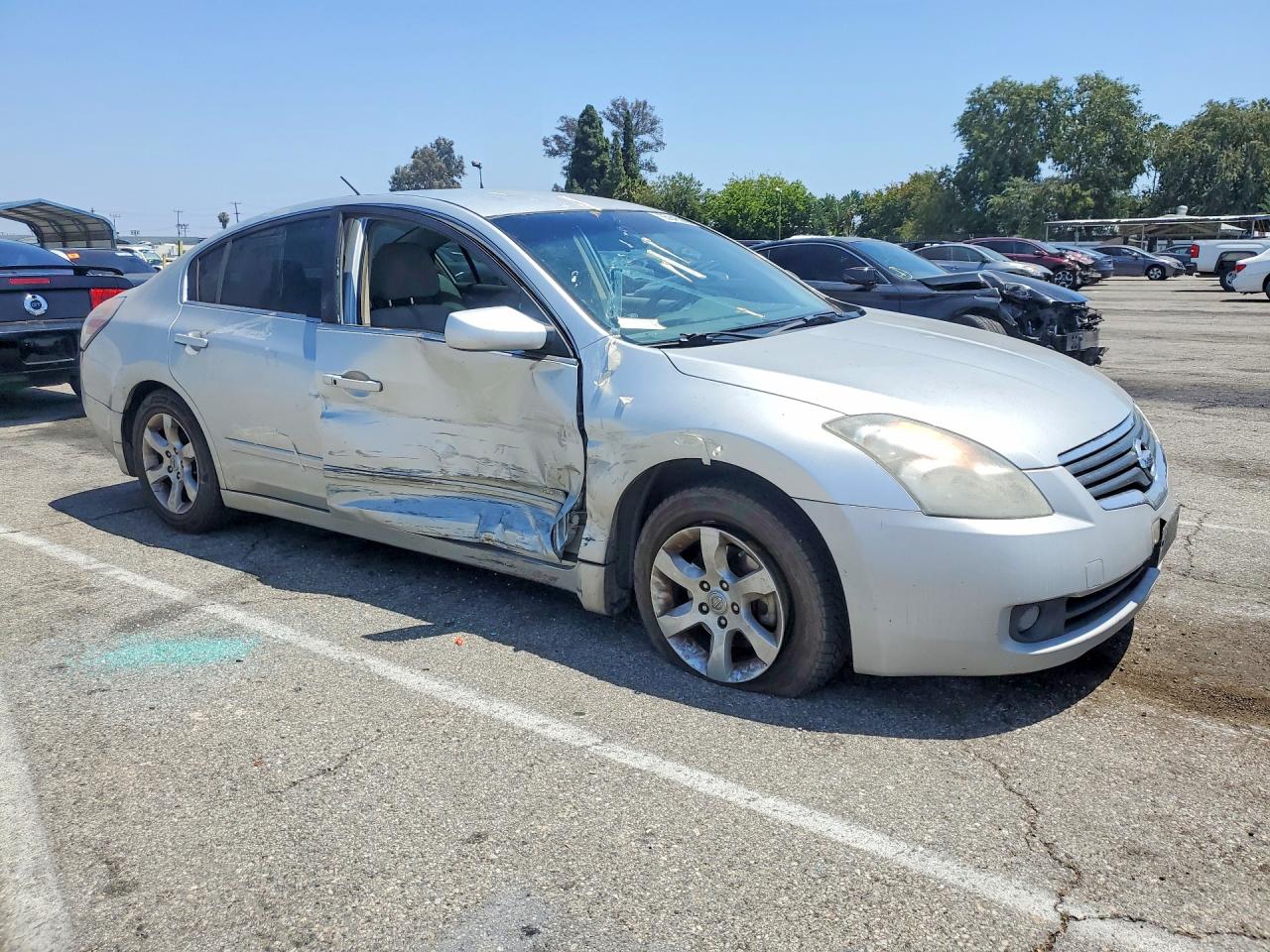 2007 Nissan Altima Hybrid Silver vin: 1N4CL21E17C183613