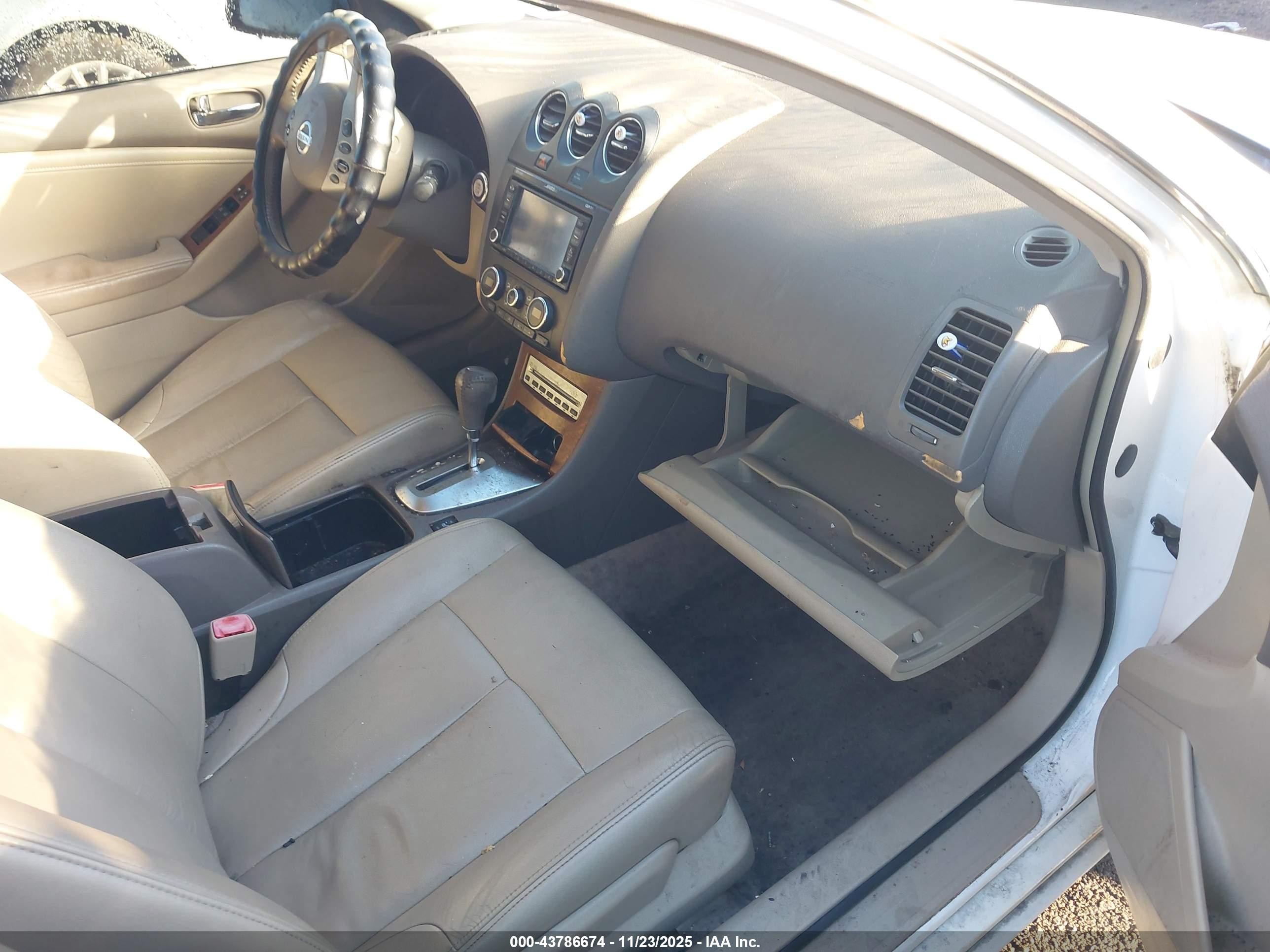 2008 Nissan Altima Hybrid   White vin: 1N4CL21E18C228440