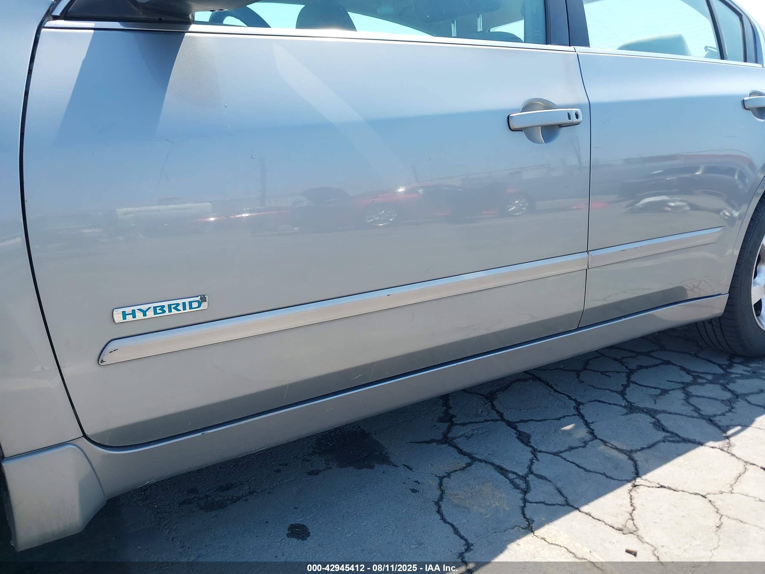 2007 Nissan Altima Hybrid   Серый vin: 1N4CL21E27C236464