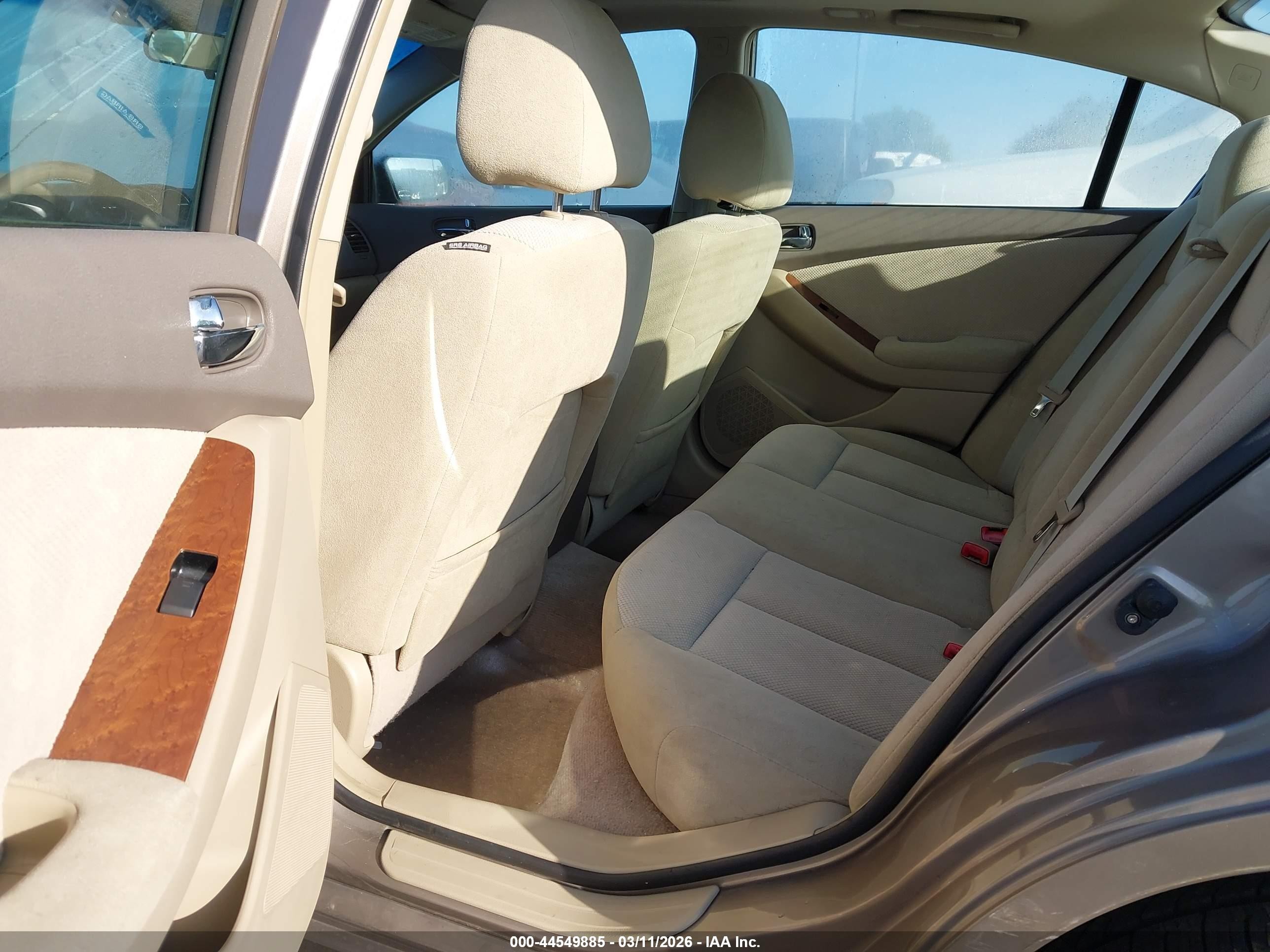 2008 Nissan Altima Hybrid   Бежевый vin: 1N4CL21E28C224591