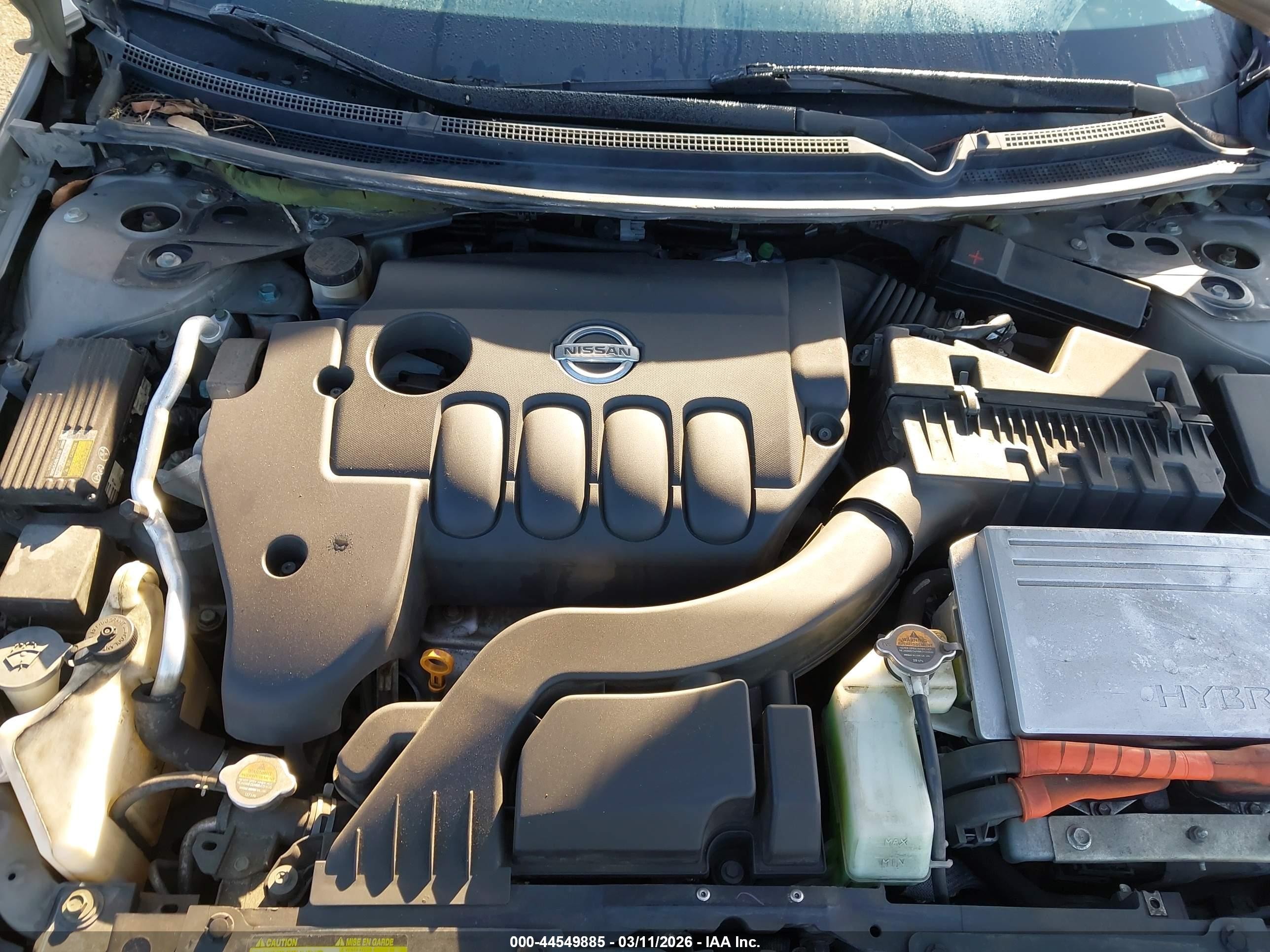 2008 Nissan Altima Hybrid   Бежевый vin: 1N4CL21E28C224591