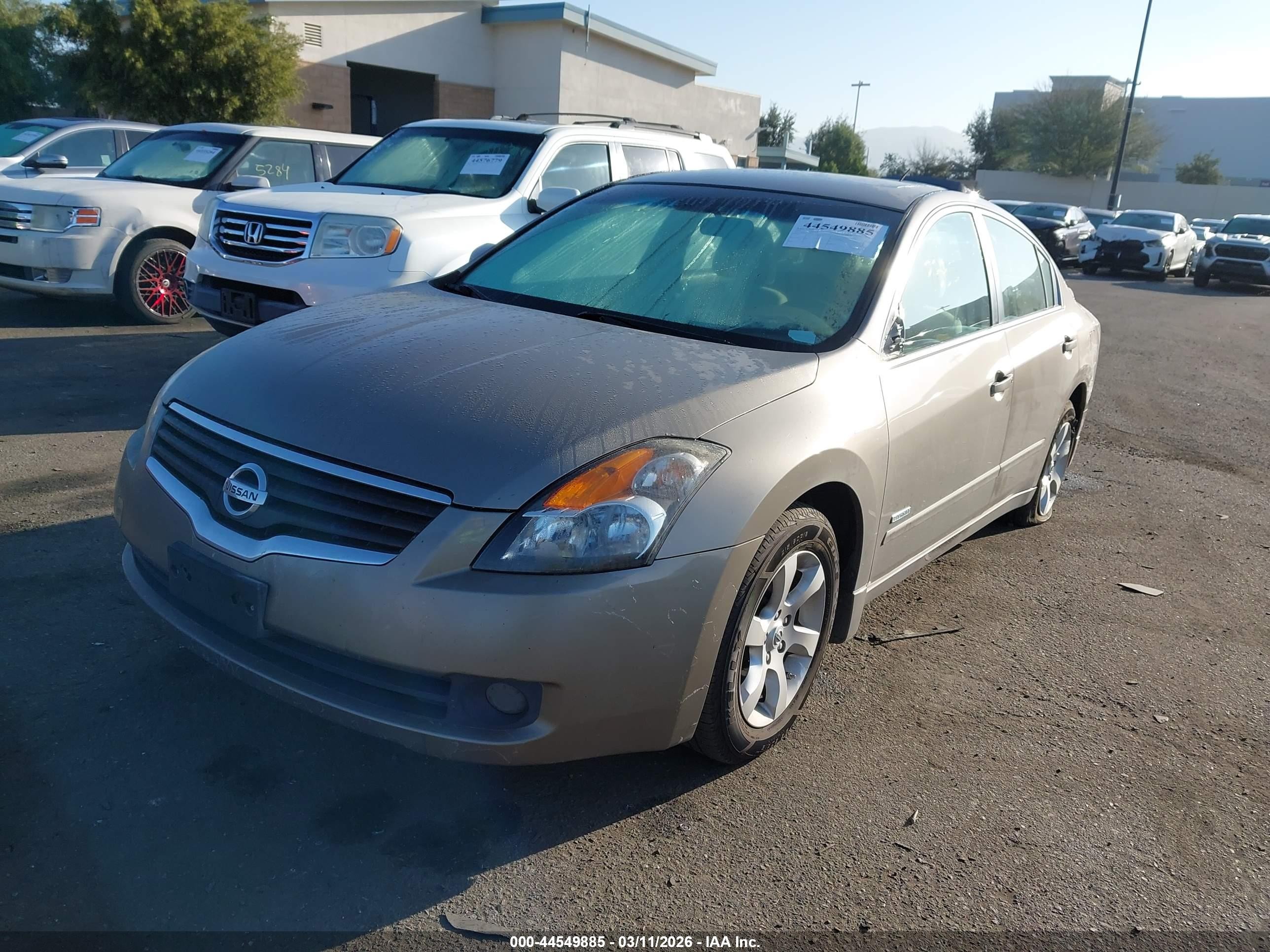 2008 Nissan Altima Hybrid   Бежевый vin: 1N4CL21E28C224591