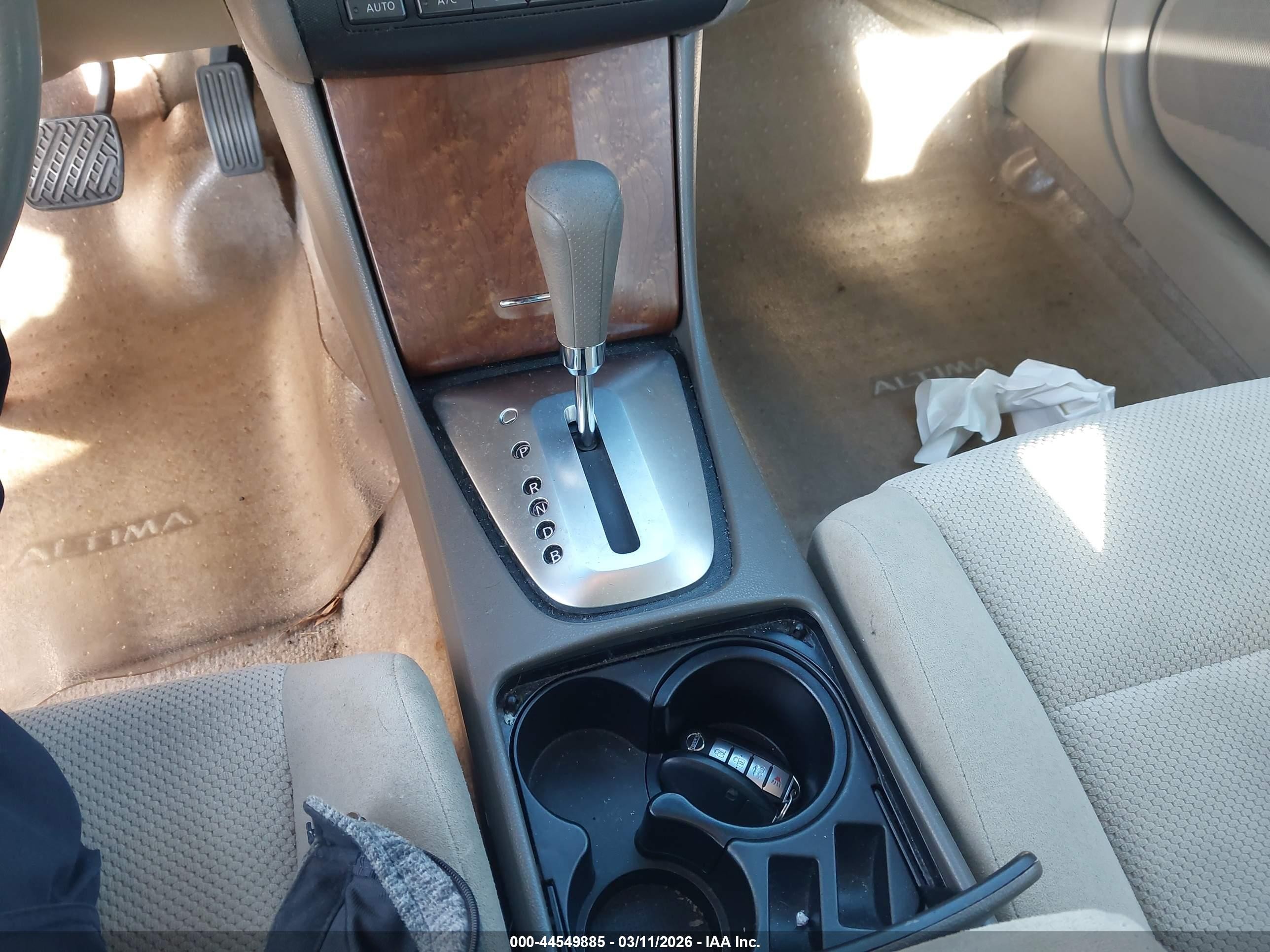 2008 Nissan Altima Hybrid   Бежевый vin: 1N4CL21E28C224591