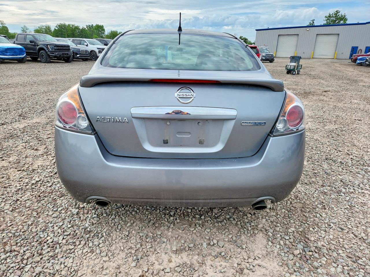 2007 Nissan Altima Hybrid Silver vin: 1N4CL21E37C201495