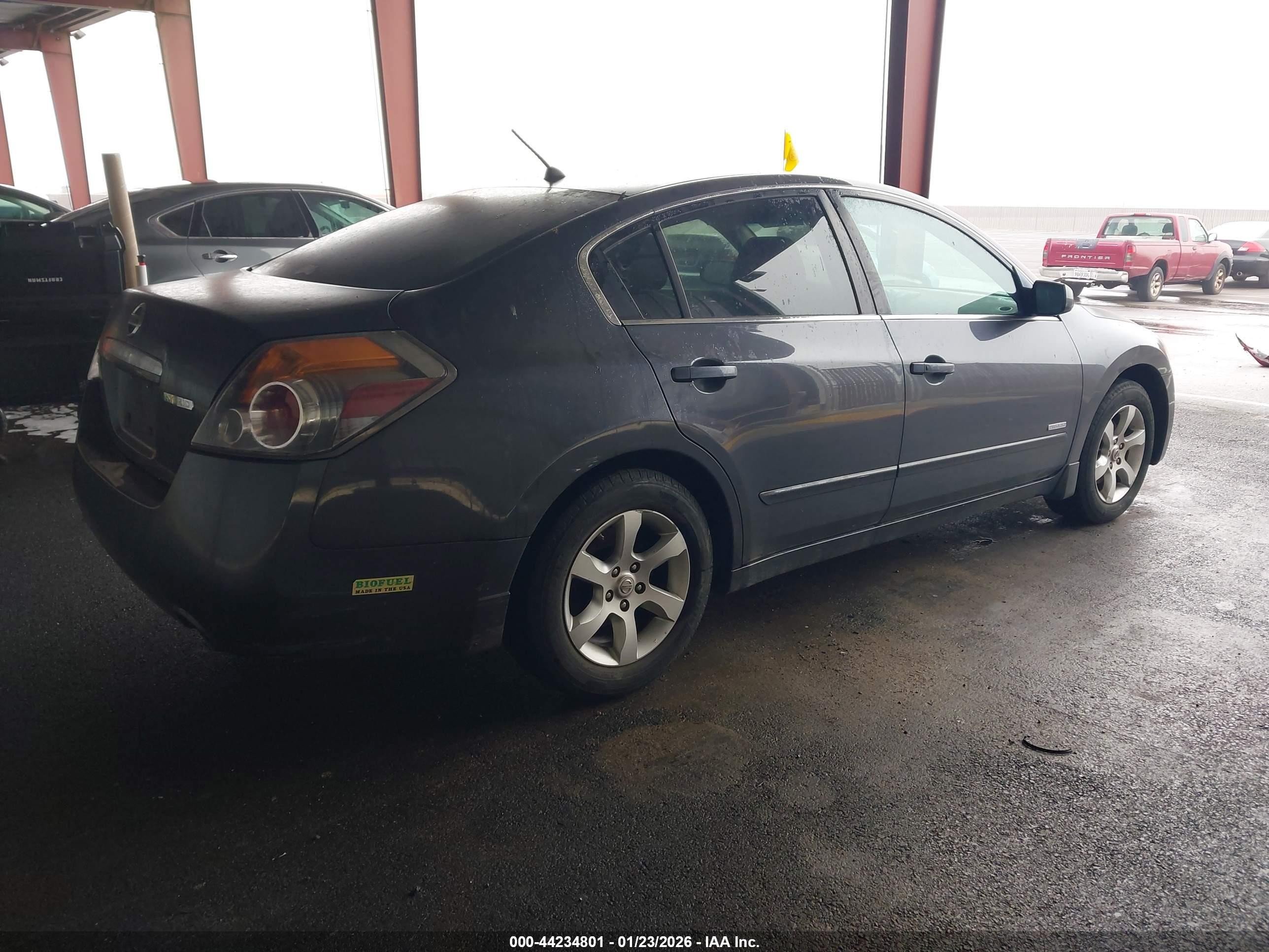 2007 Nissan Altima Hybrid   Gray vin: 1N4CL21E37C230186