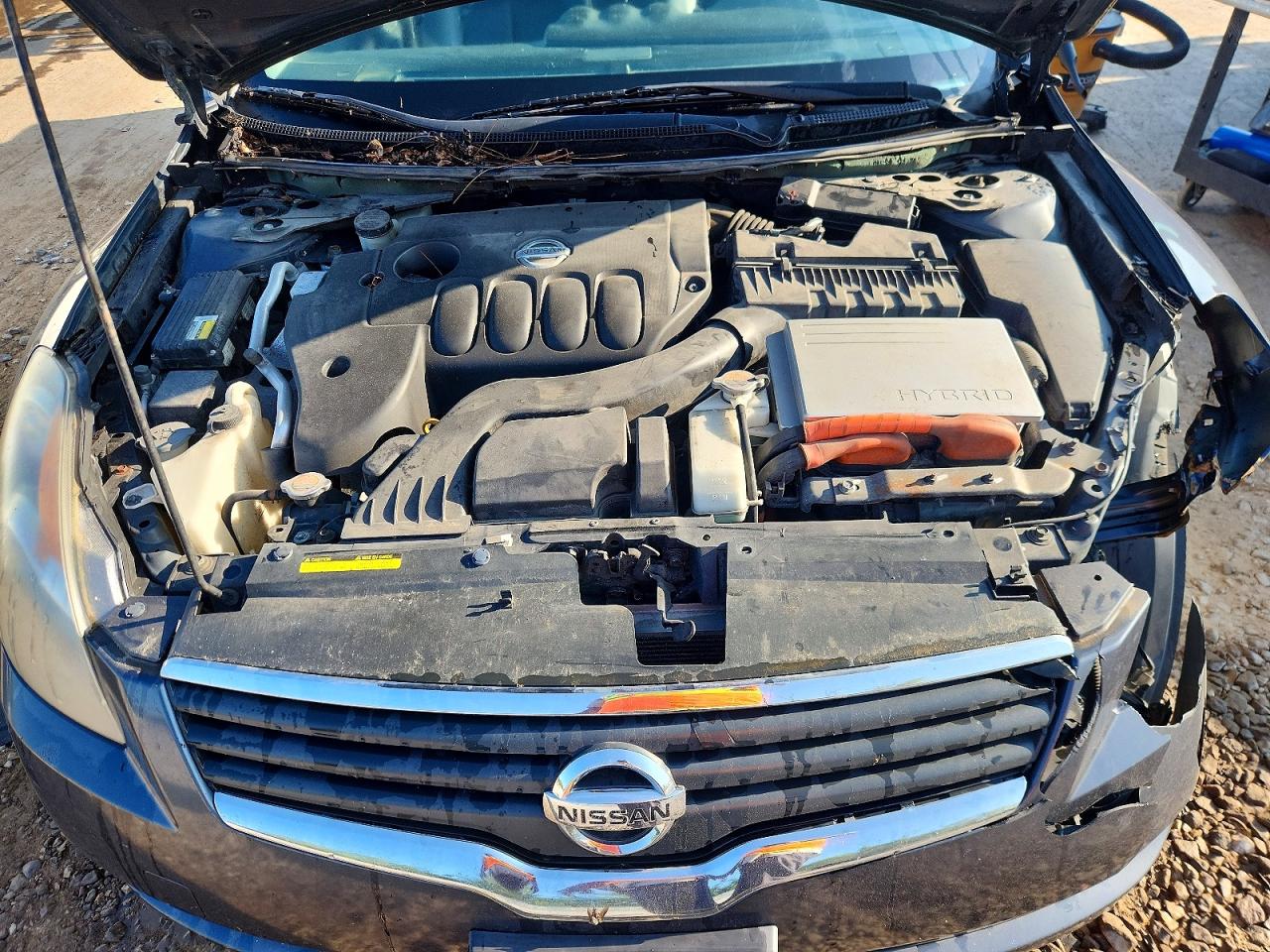 2008 Nissan Altima Hybrid Gray vin: 1N4CL21E38C157158