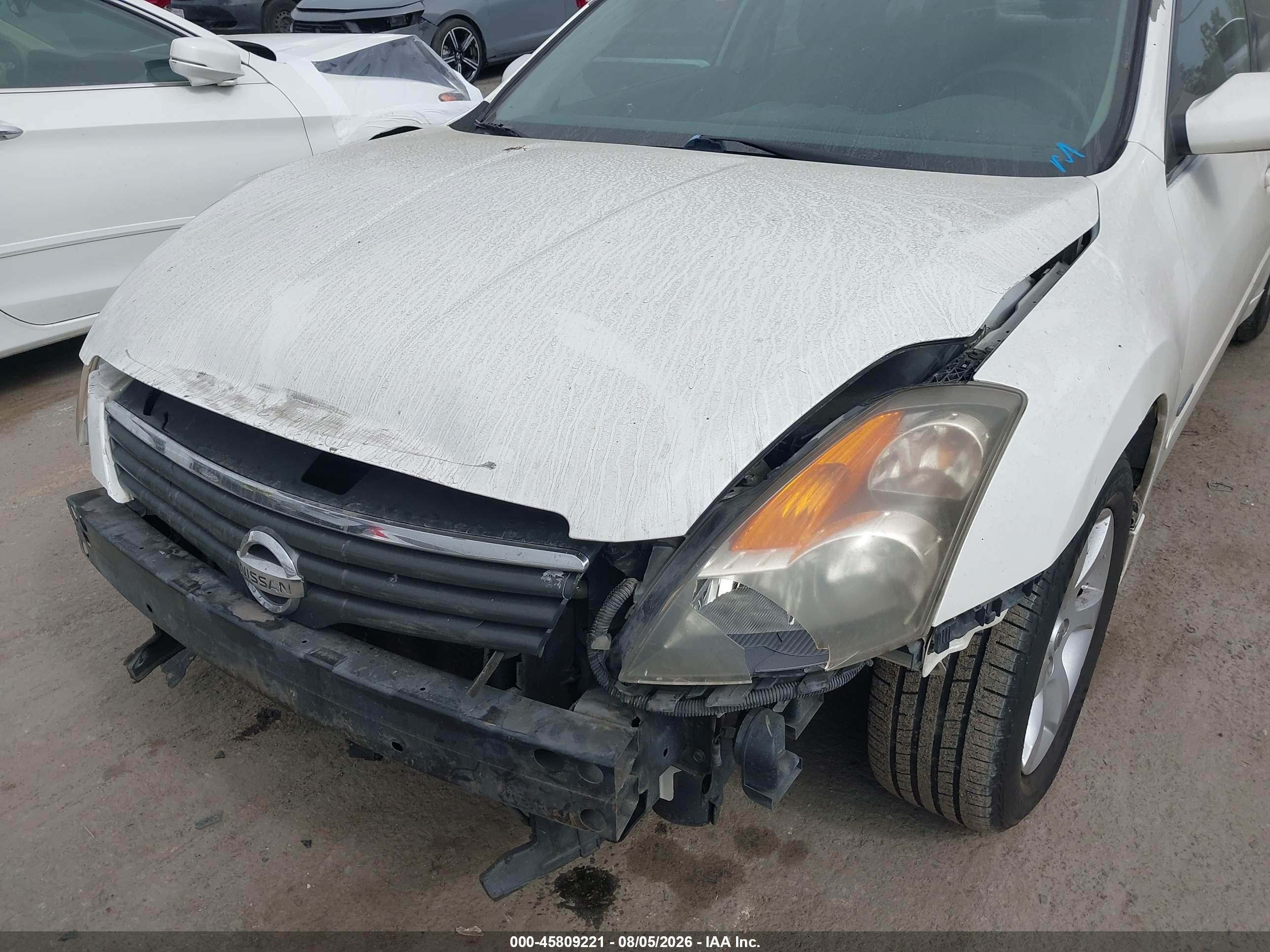 2008 Nissan Altima Hybrid   Белый vin: 1N4CL21E38C226138