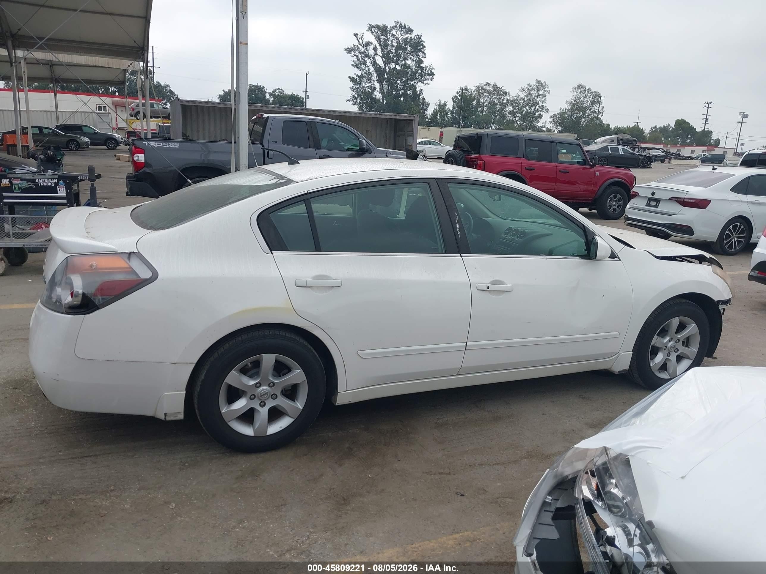 2008 Nissan Altima Hybrid   Белый vin: 1N4CL21E38C226138