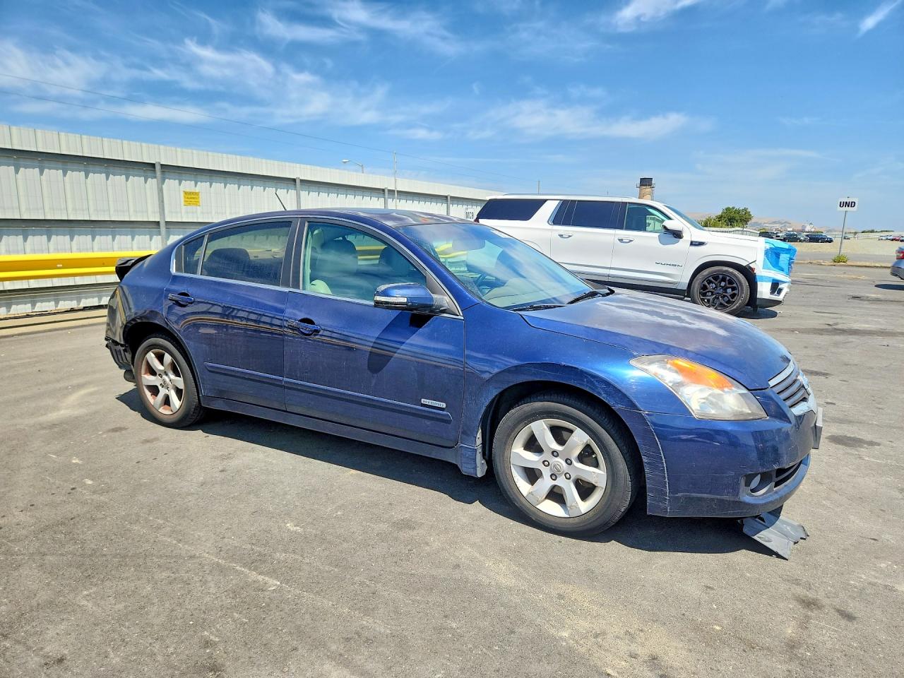 2009 Nissan Altima Hybrid Blue vin: 1N4CL21E39C151510