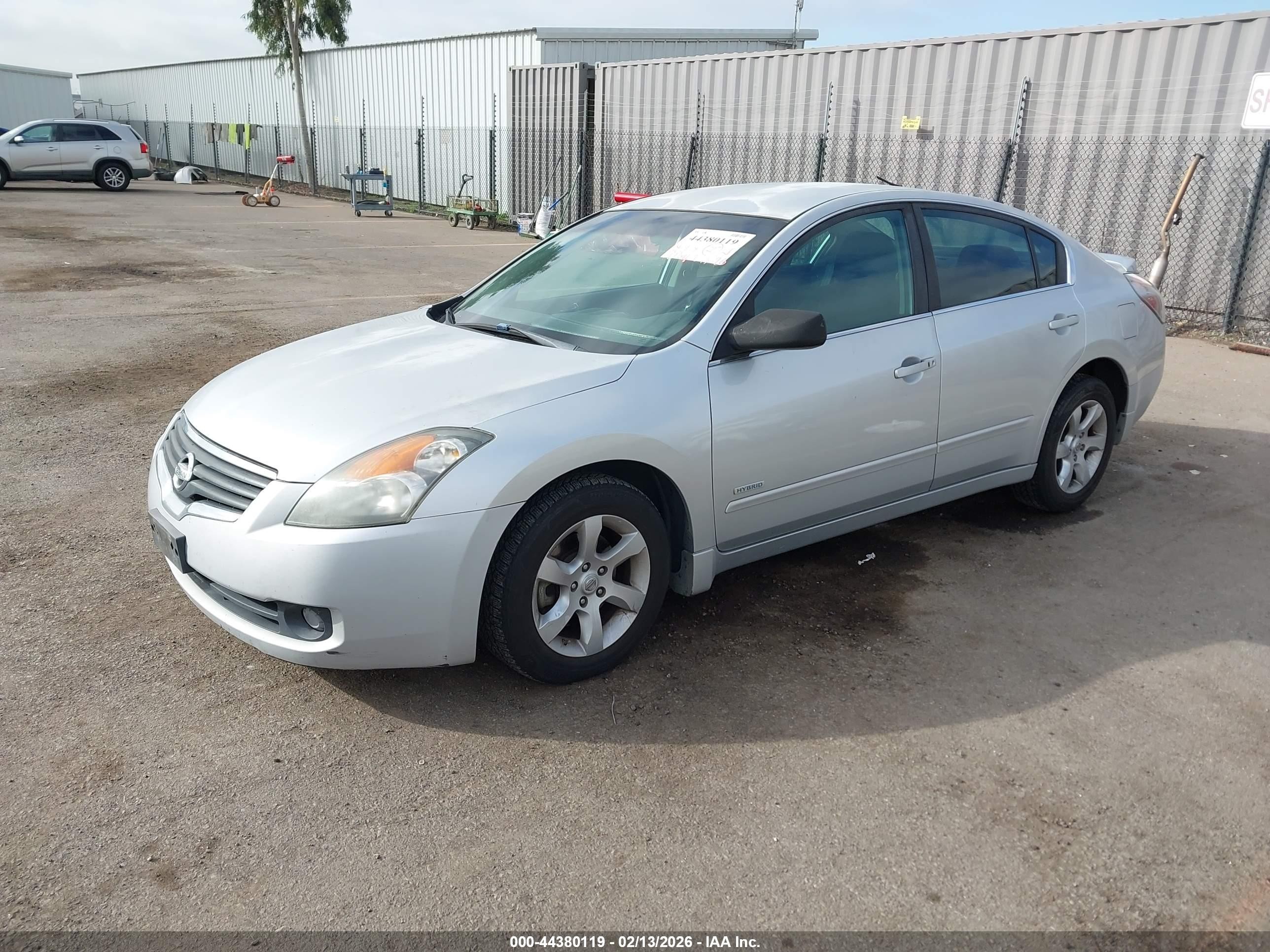 2008 Nissan Altima Hybrid   Silver vin: 1N4CL21E48C169917