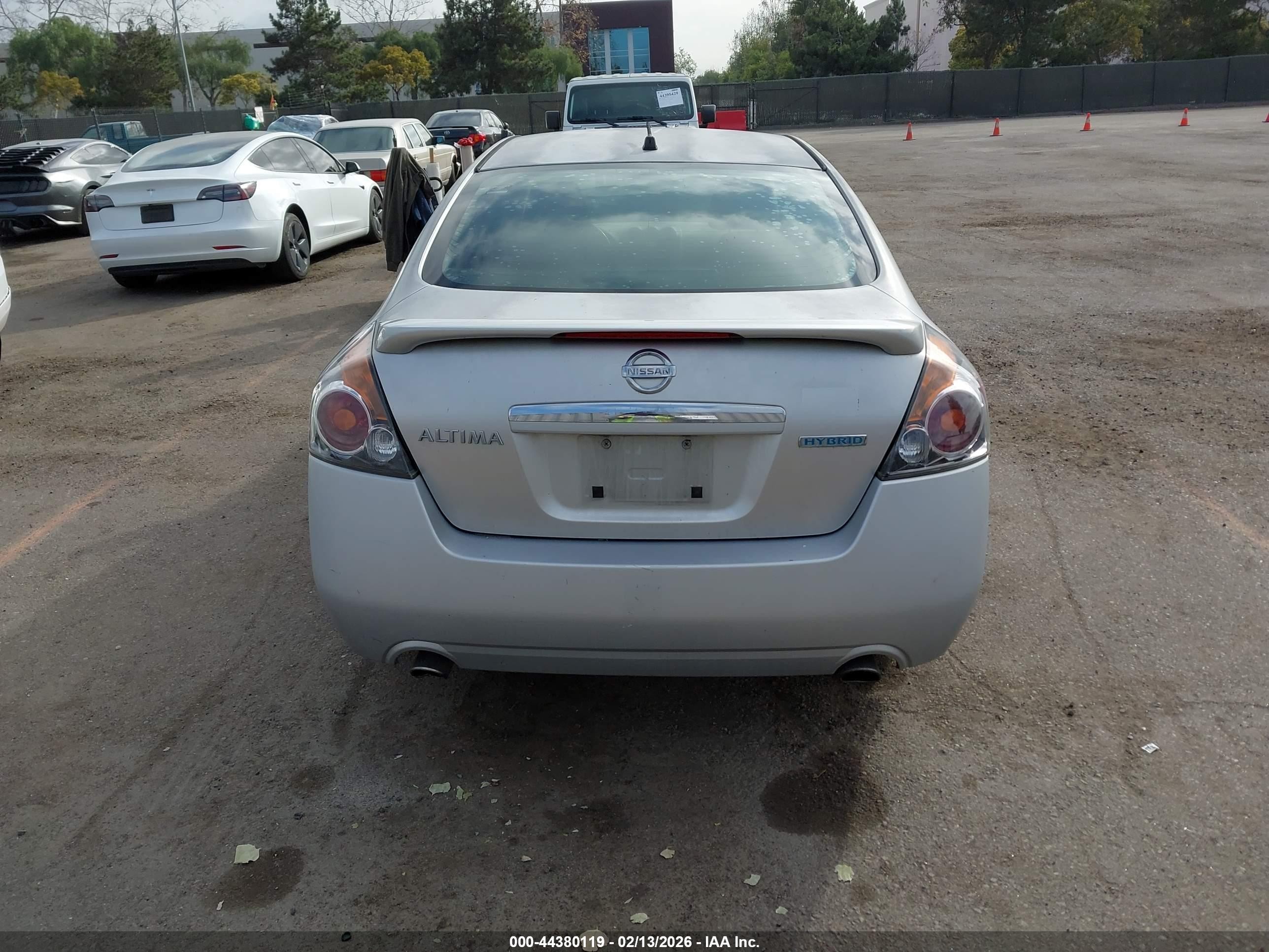 2008 Nissan Altima Hybrid   Silver vin: 1N4CL21E48C169917