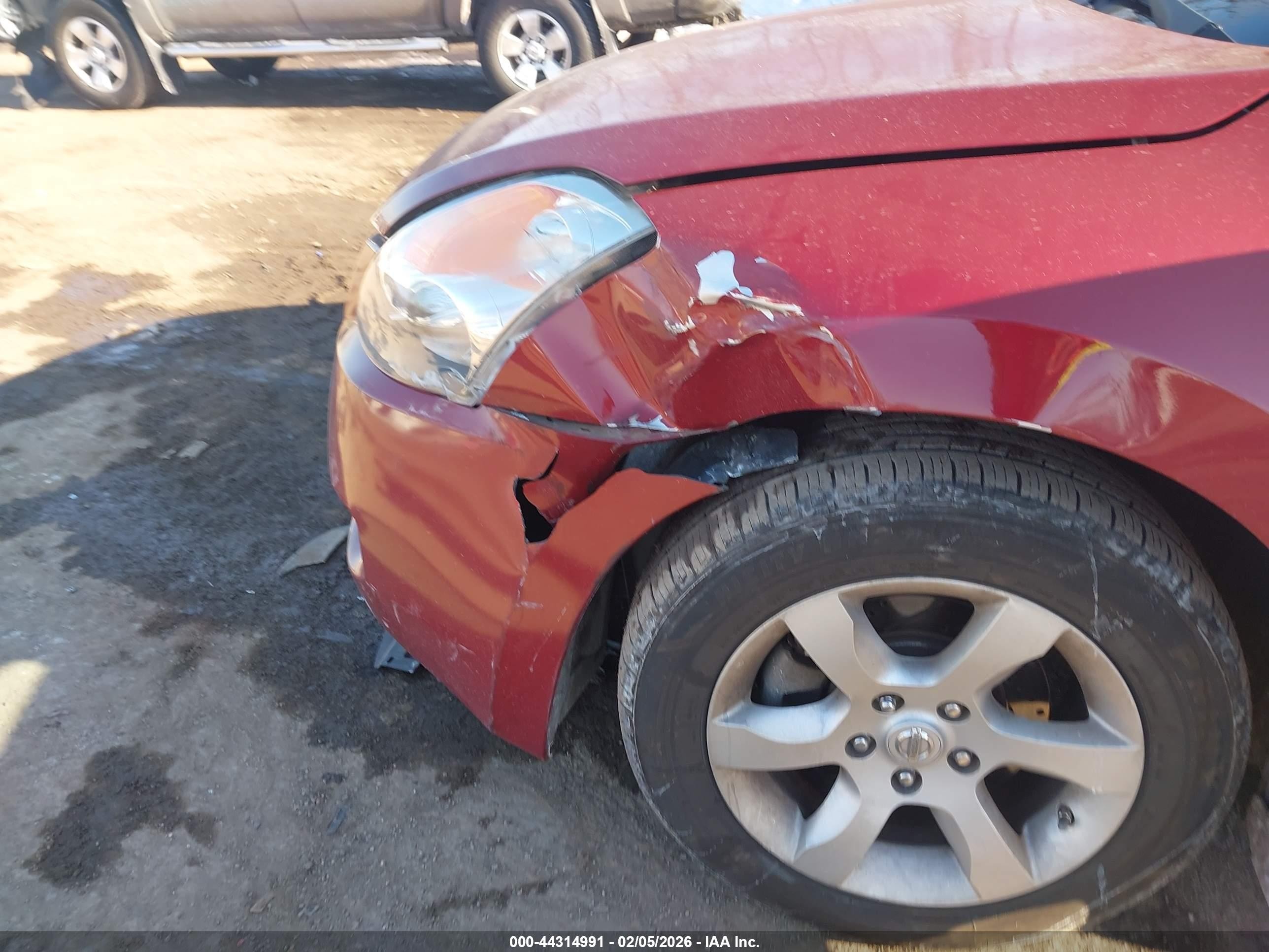 2008 Nissan Altima Hybrid   Red vin: 1N4CL21E48C173000