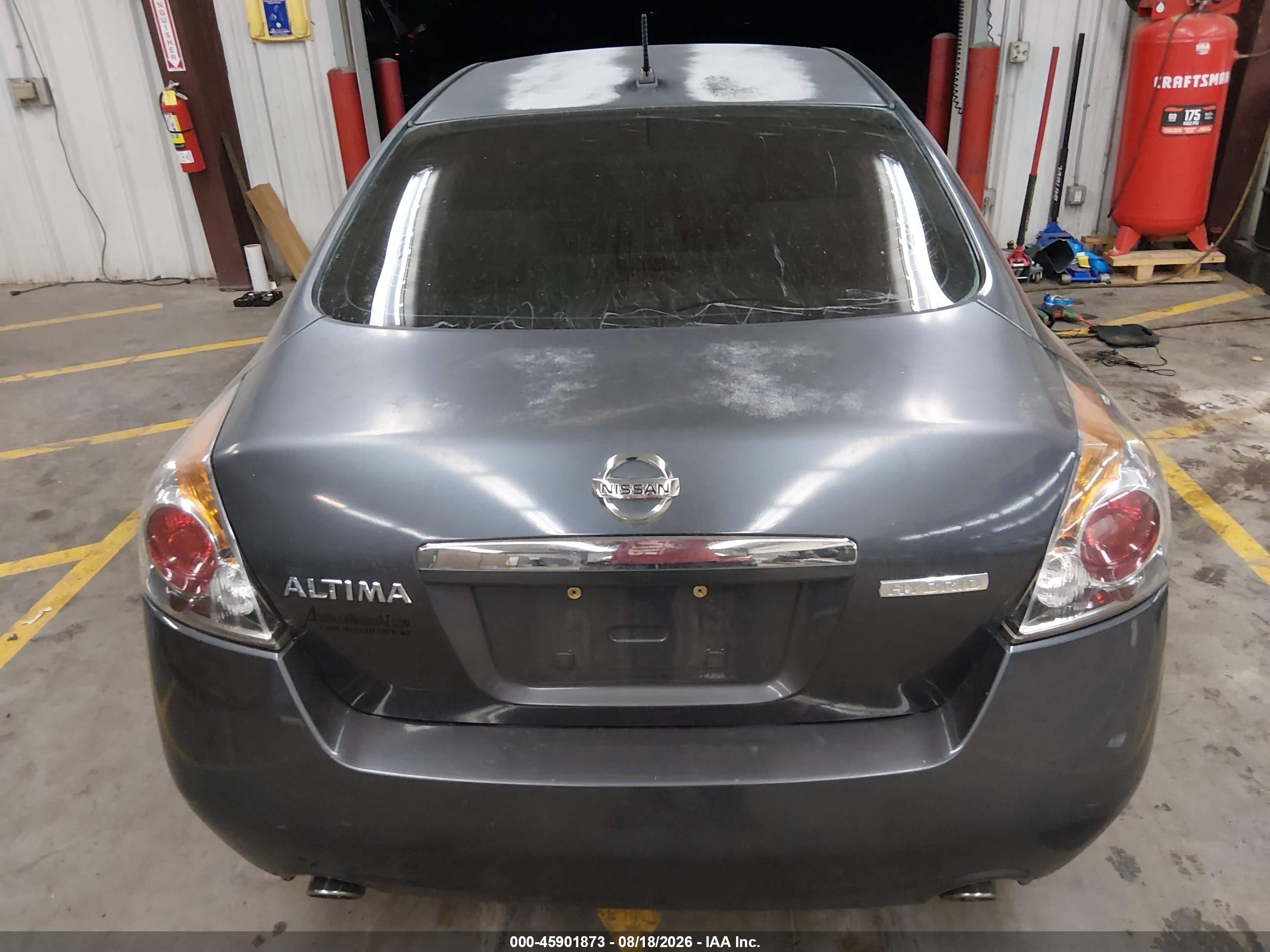 2007 Nissan Altima Hybrid   Gray vin: 1N4CL21E57C211719