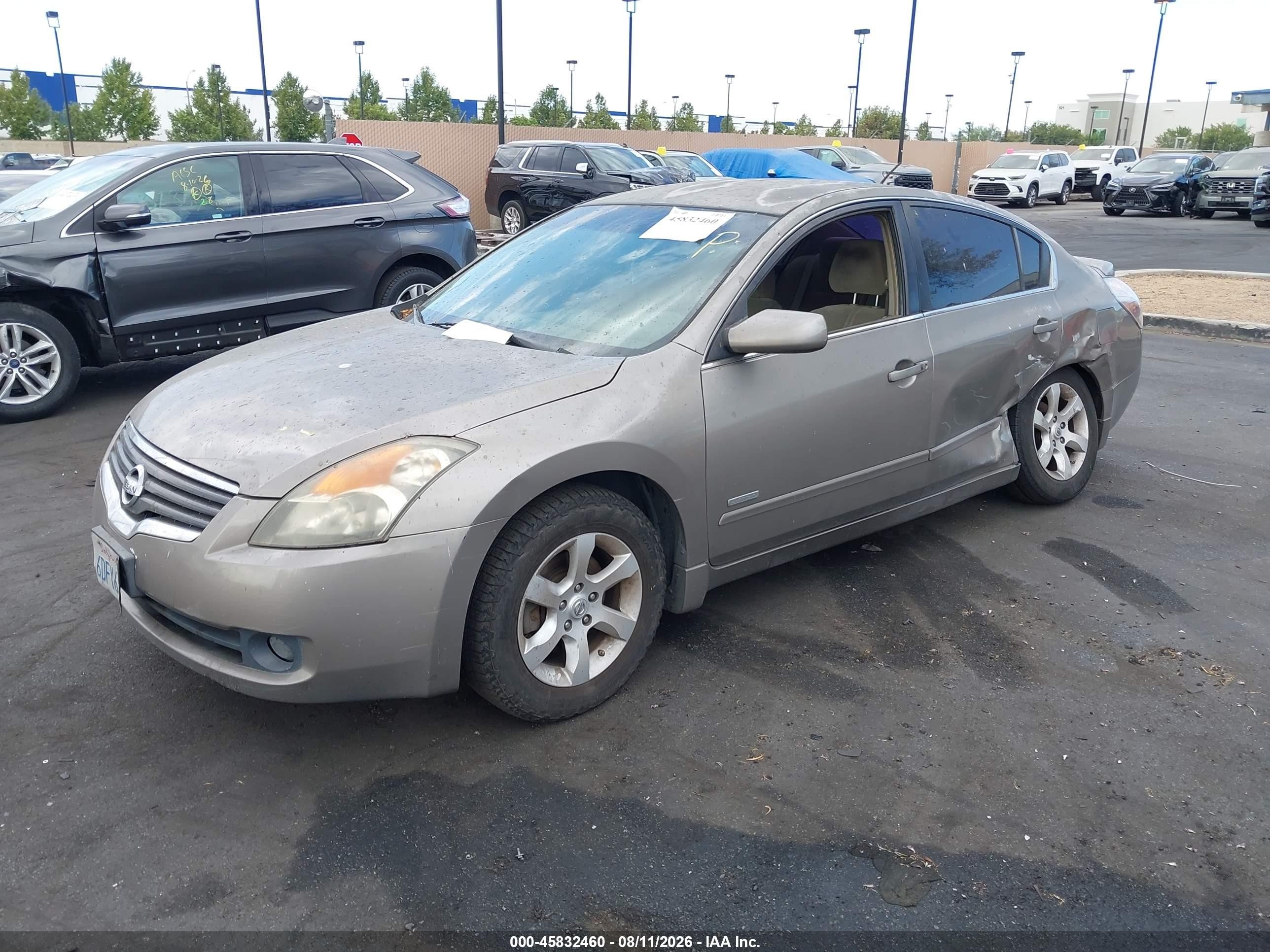 2007 Nissan Altima Hybrid   Gold vin: 1N4CL21E57C221523