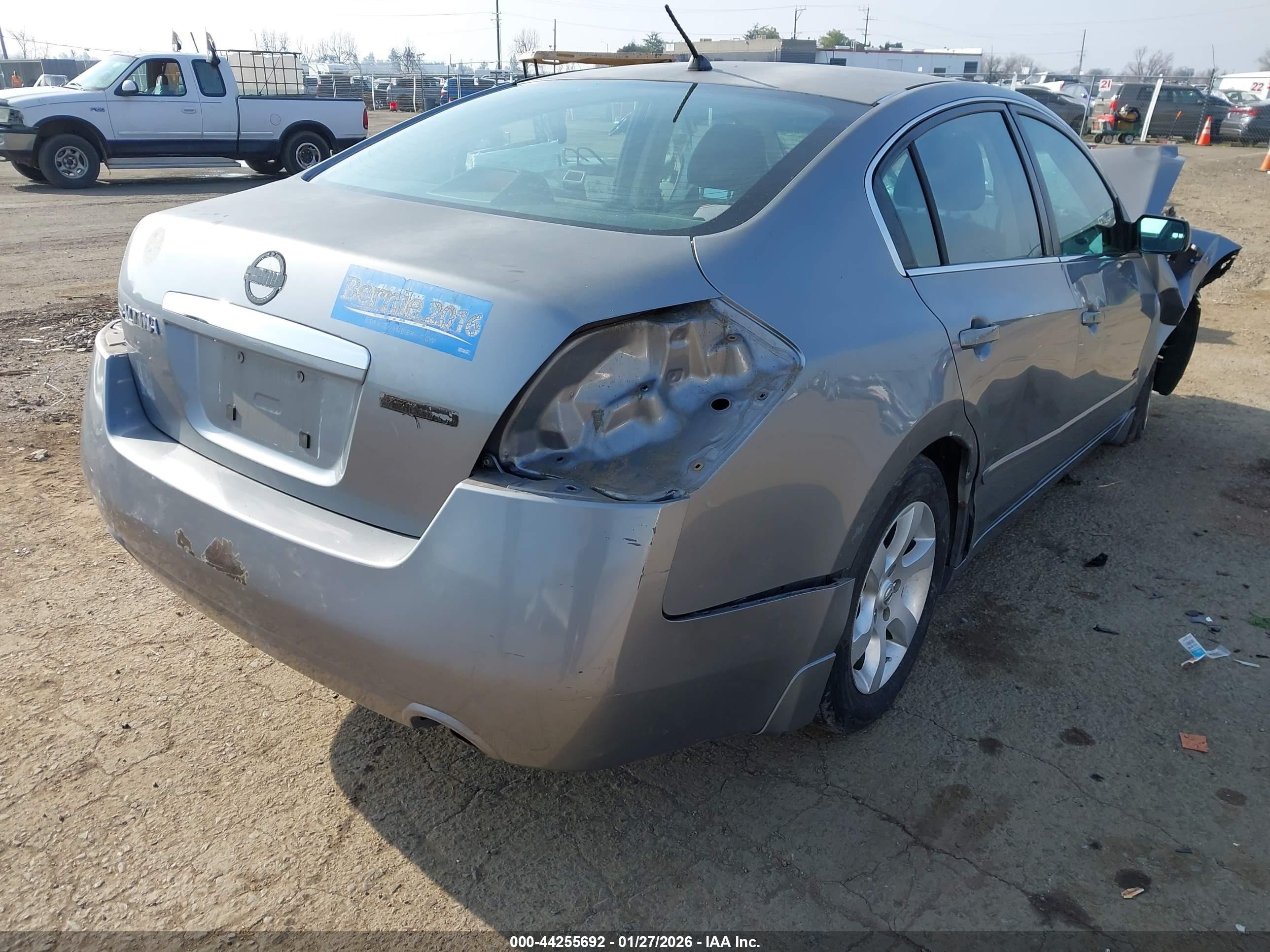 2008 Nissan Altima Hybrid   Gray vin: 1N4CL21E58C289936