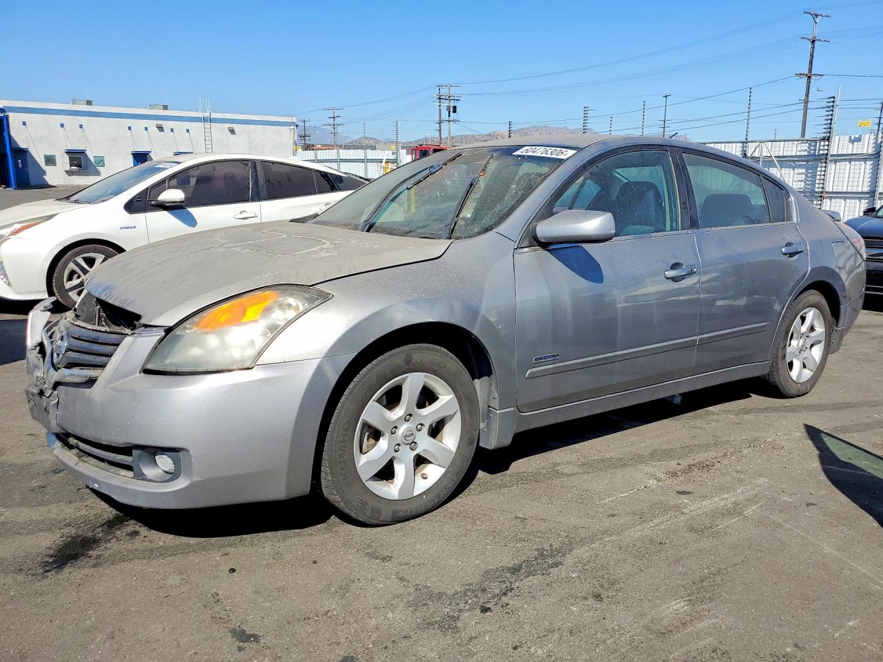 2009 Nissan Altima Hybrid Silver vin: 1N4CL21E69C122048