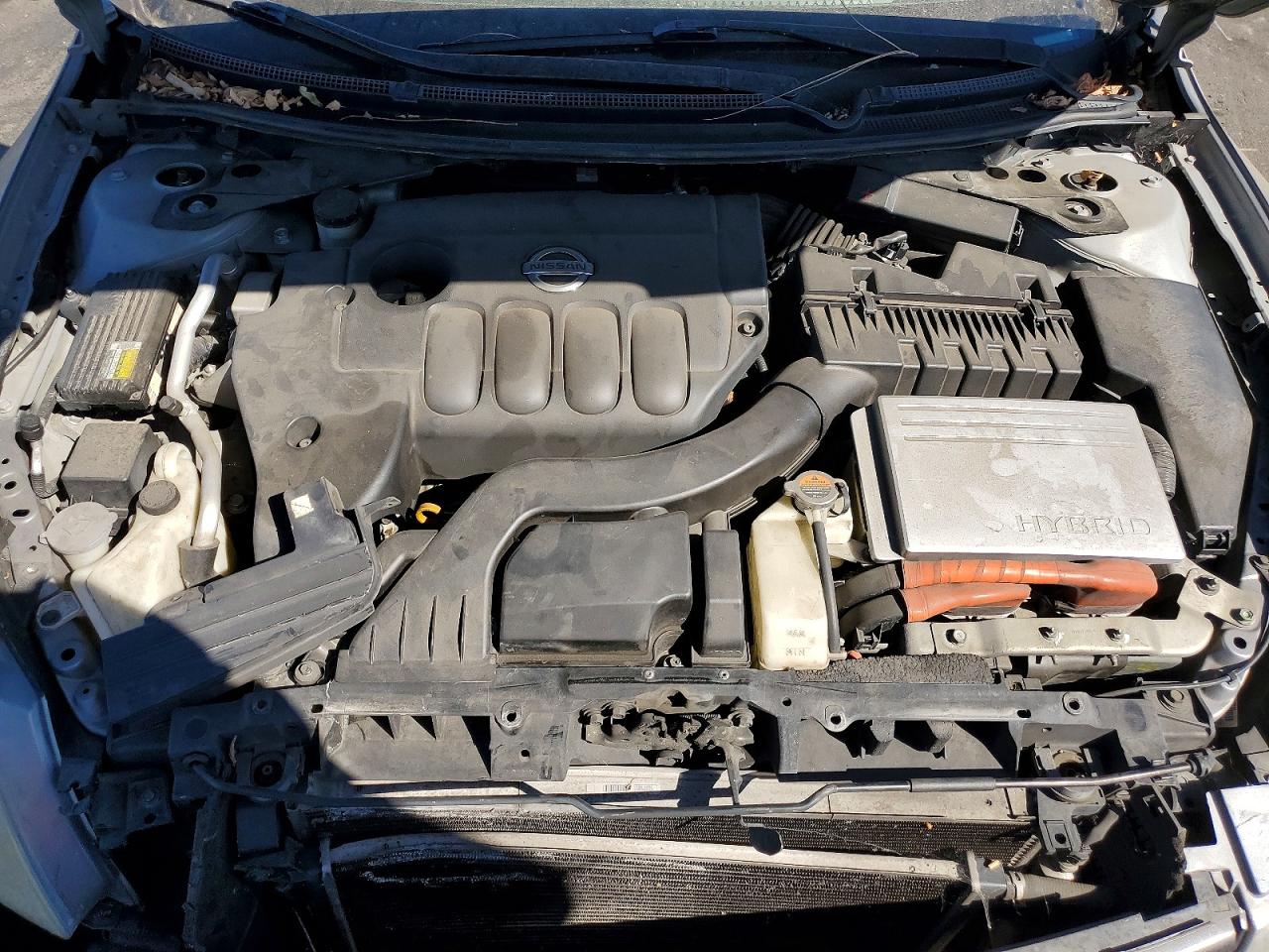 2009 Nissan Altima Hybrid Silver vin: 1N4CL21E69C122048