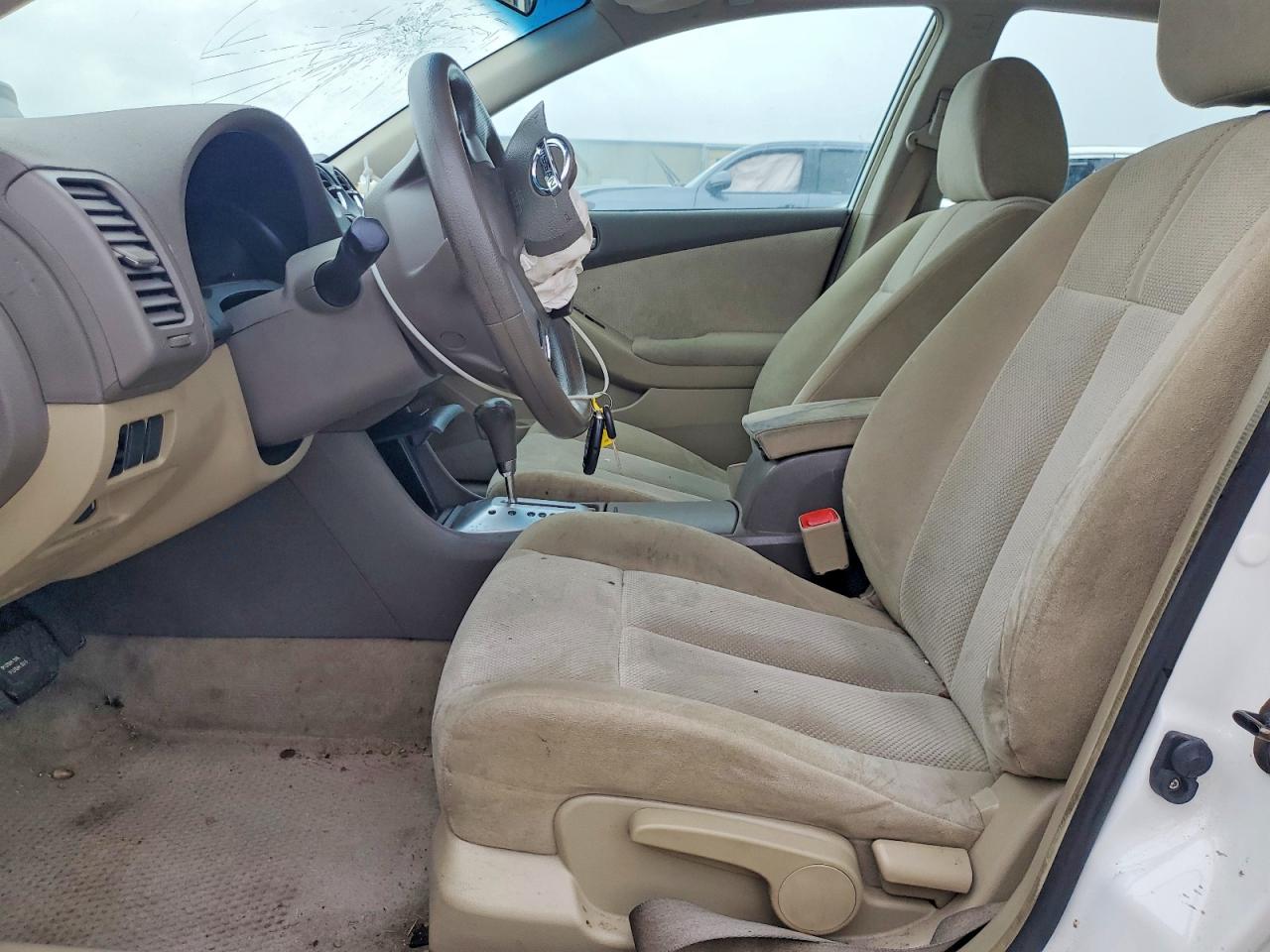 2009 Nissan Altima Hybrid White vin: 1N4CL21E69C128903