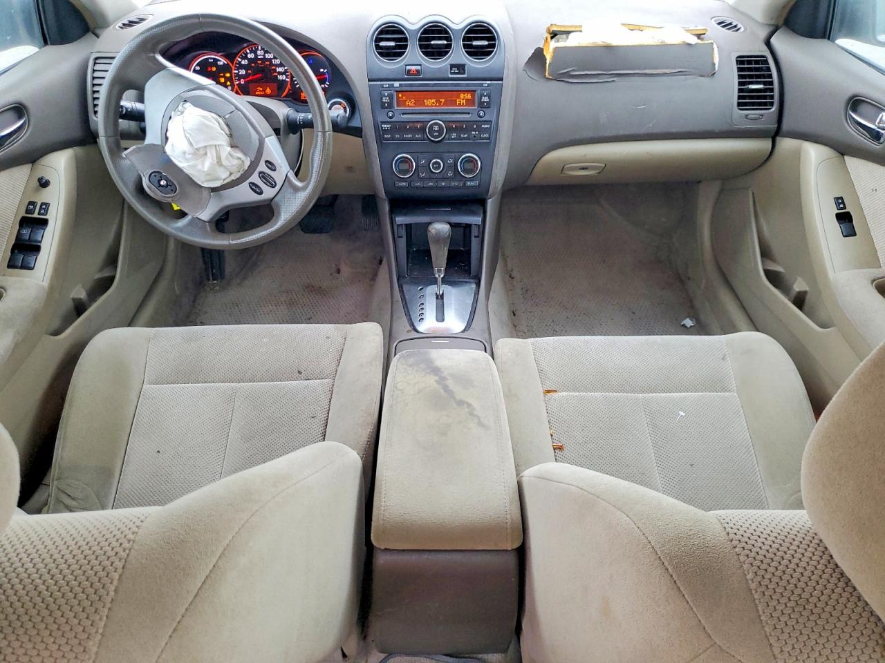 2009 Nissan Altima Hybrid White vin: 1N4CL21E69C128903