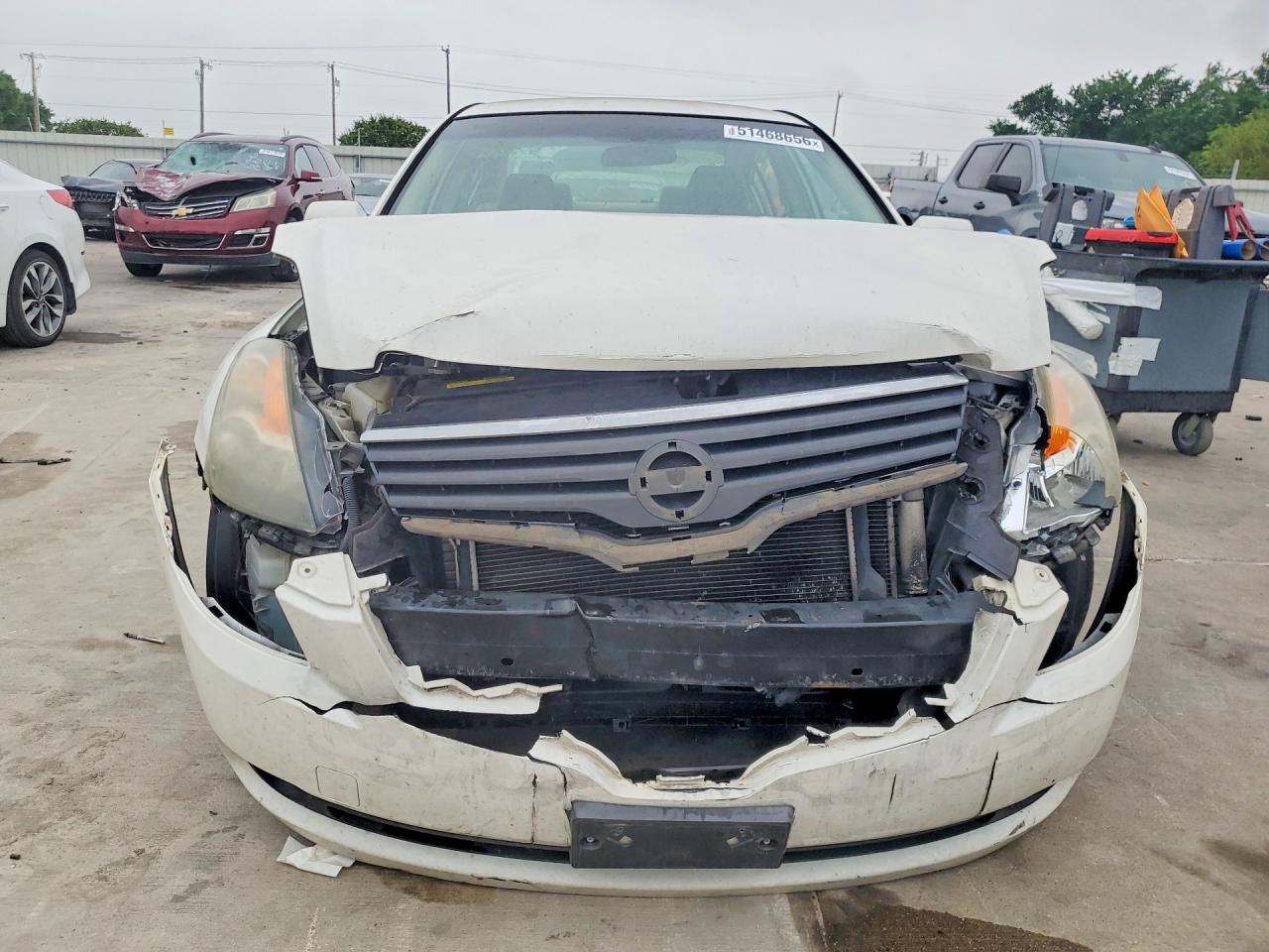 2009 Nissan Altima Hybrid White vin: 1N4CL21E69C128903