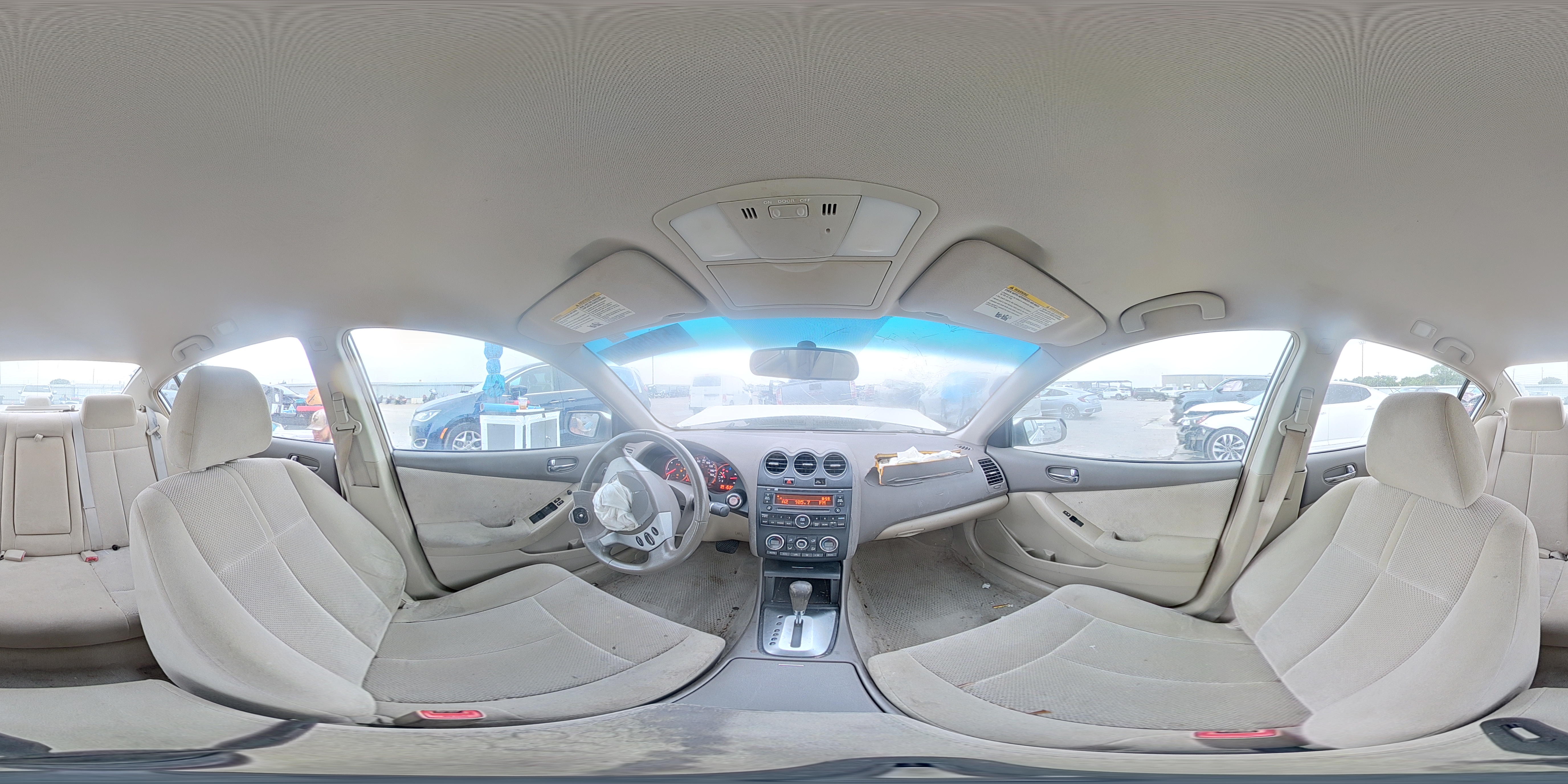 2009 Nissan Altima Hybrid White vin: 1N4CL21E69C128903