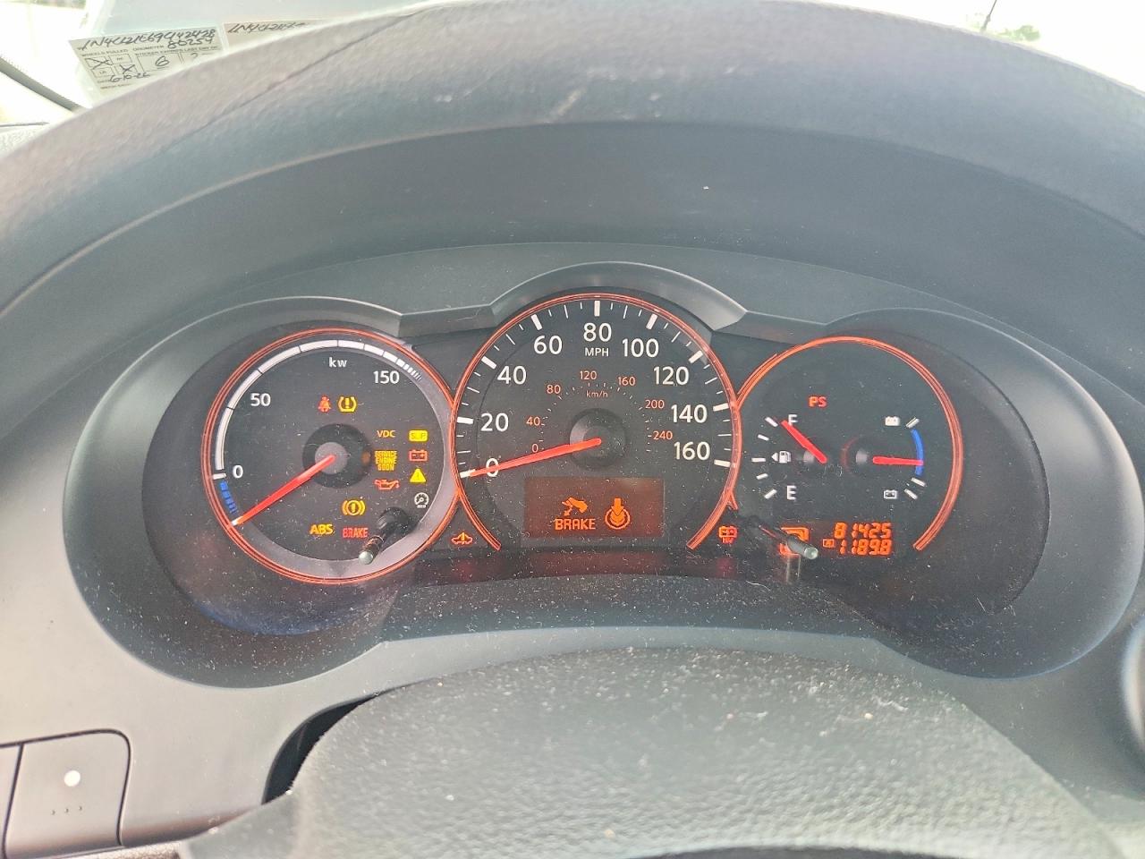 2009 Nissan Altima Hybrid Black vin: 1N4CL21E69C142428
