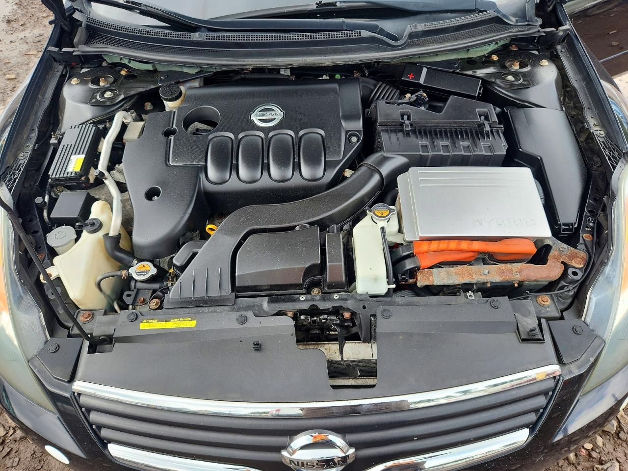 2009 Nissan Altima Hybrid Black vin: 1N4CL21E69C142428